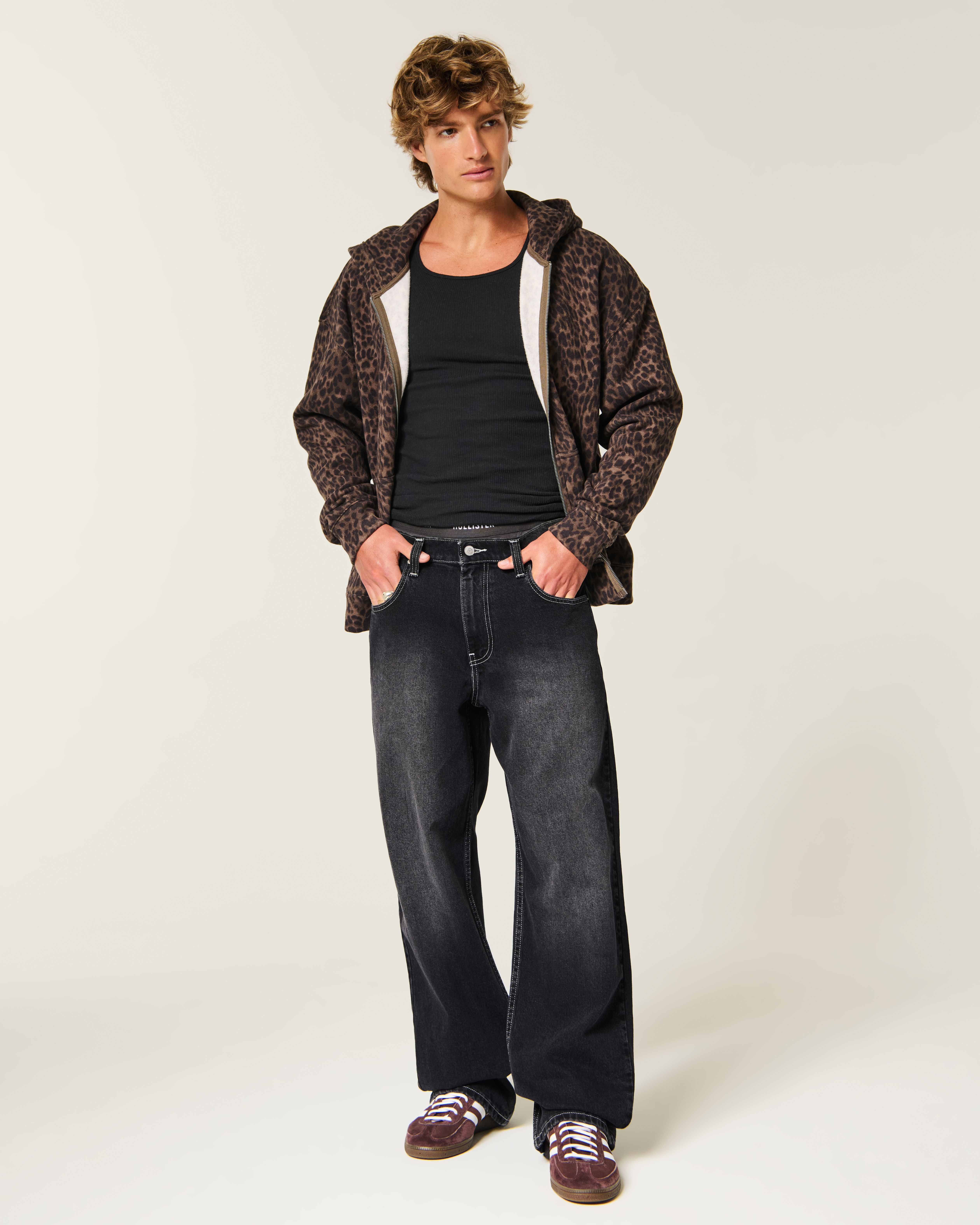 Low-Rise Baggy Jeans
