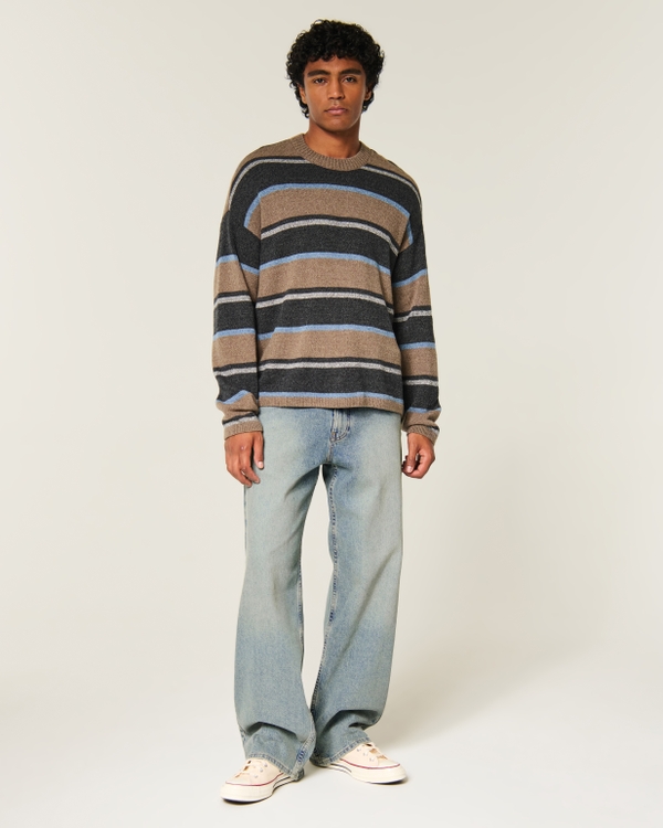 Low-Rise Baggy Jeans, Light view 1