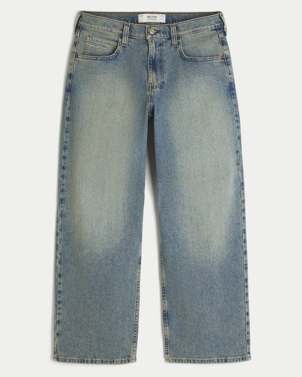 Low-Rise Baggy Jeans, Light view 1