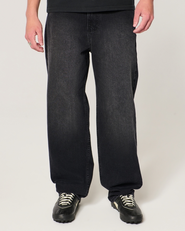 Baggy Jeans, Washed Black view 2