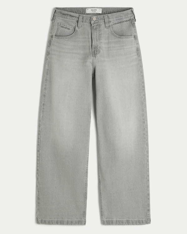 Super Baggy Jeans, Gray view 1