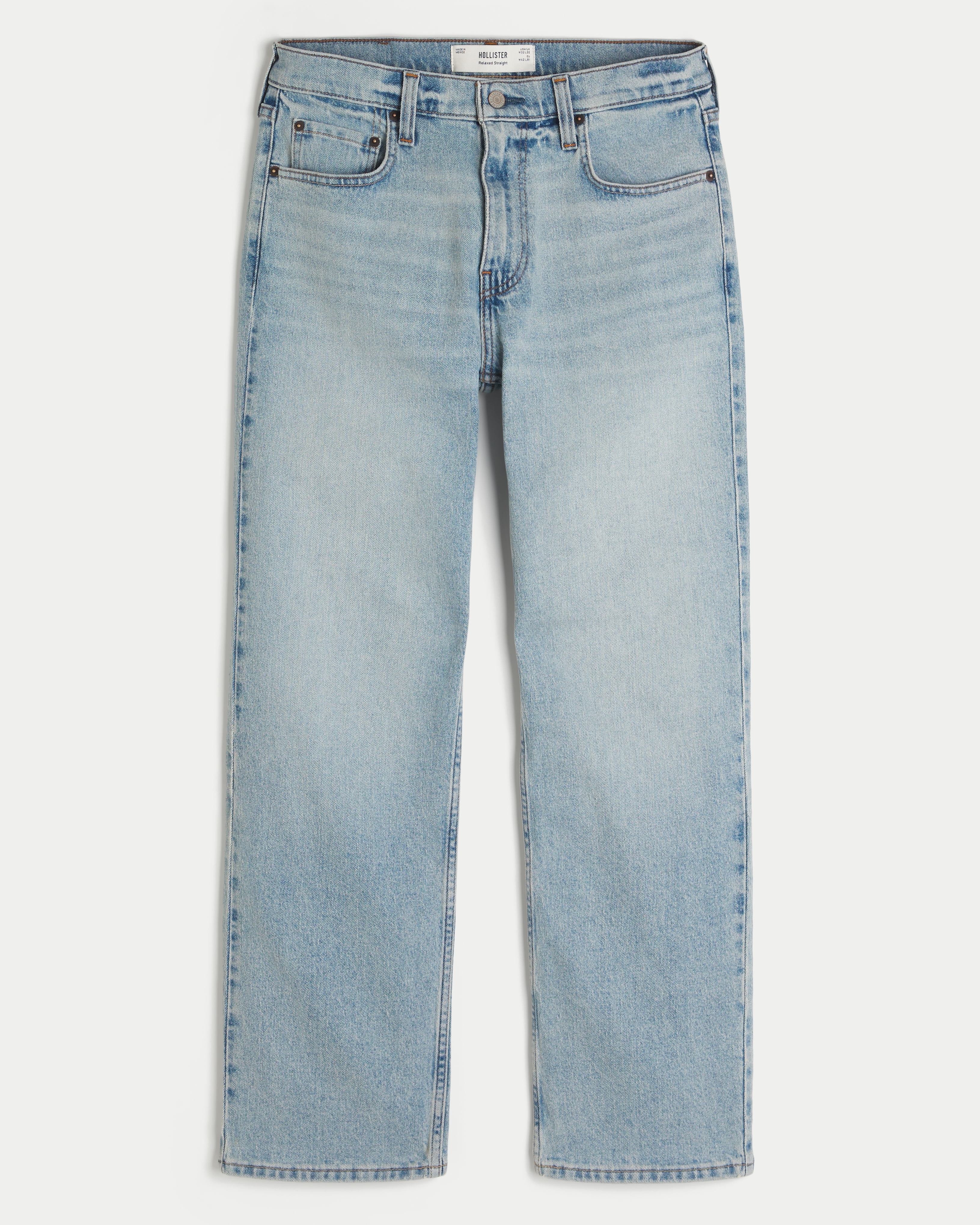 Relaxed Straight Jeans