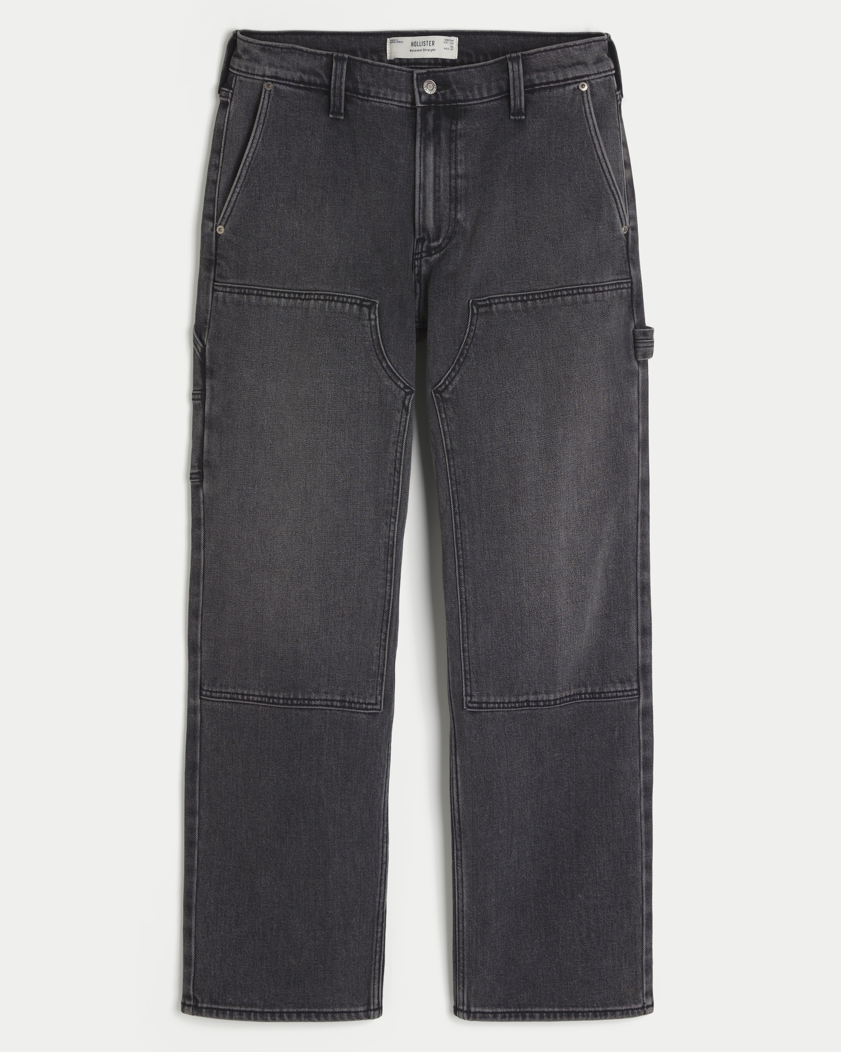 Relaxed Straight Painter Jeans
