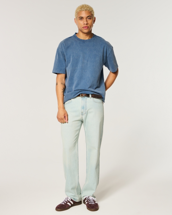 Relaxed Straight Jeans, Light view 1