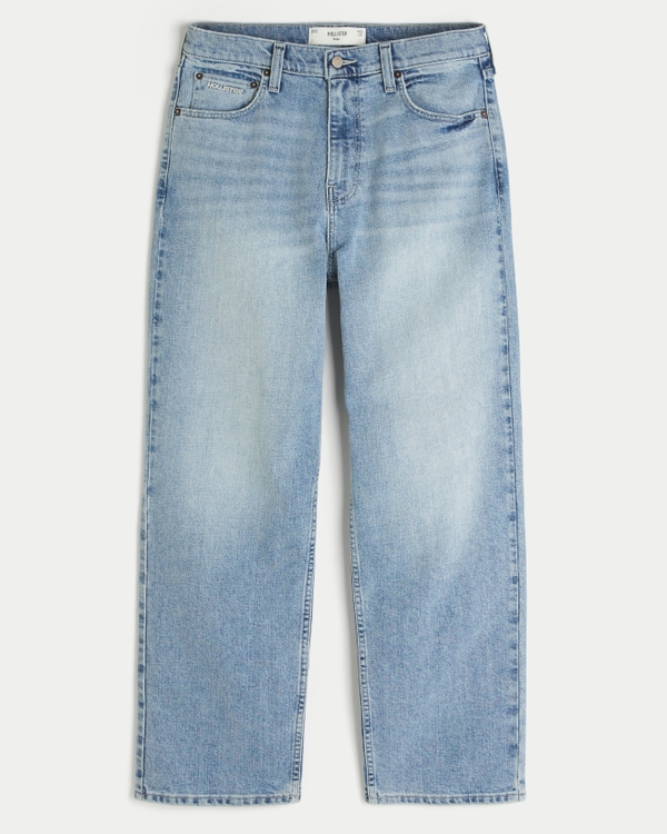 Medium Wash Baggy Jeans, Medium view 1