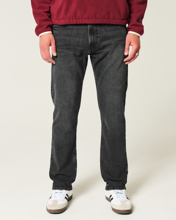 Washed Black Slim Straight Jeans, Washed Black view 2