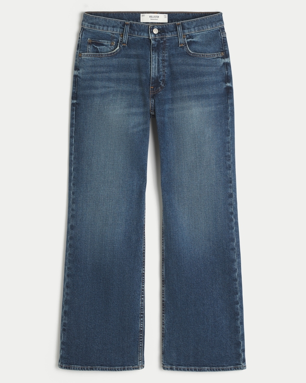 Dark Wash Relaxed Boot Jeans, Dark view 1