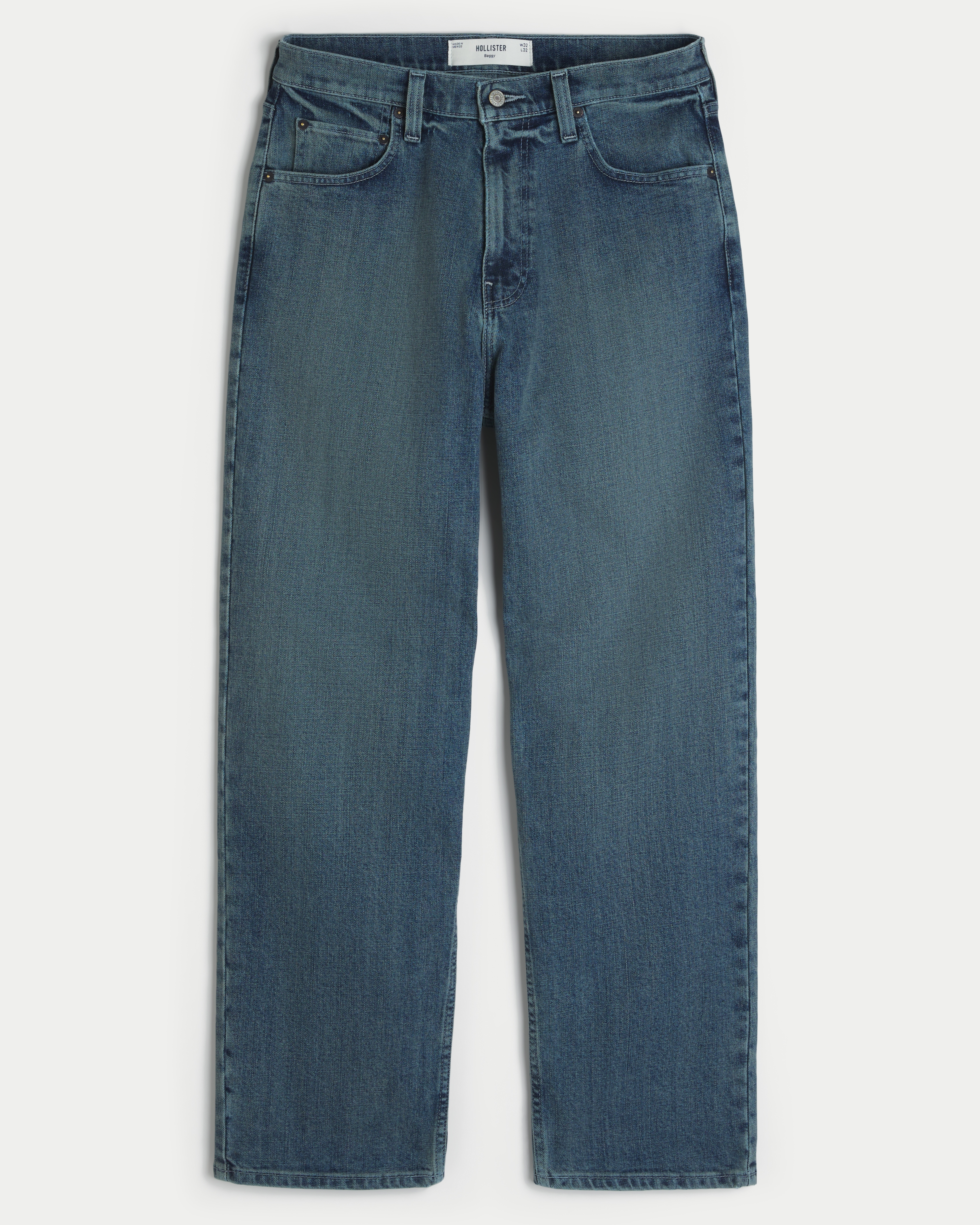 Dark Wash Baggy Jea ns