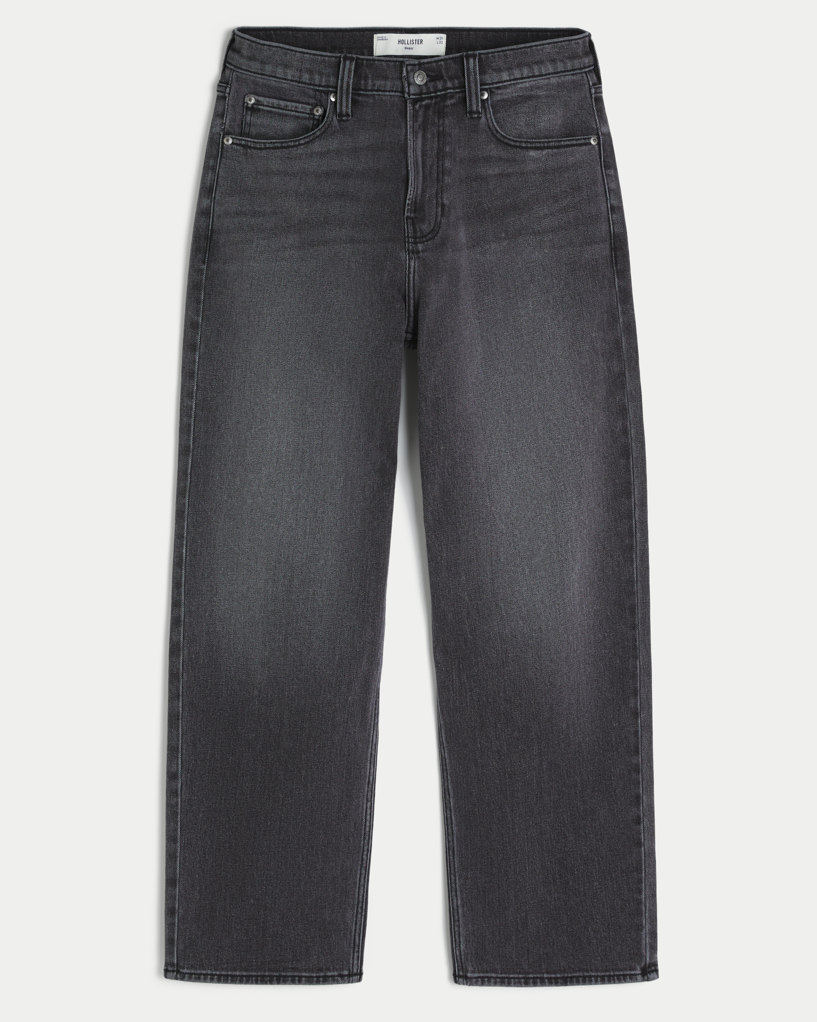 Graphic Baggy Jeans
