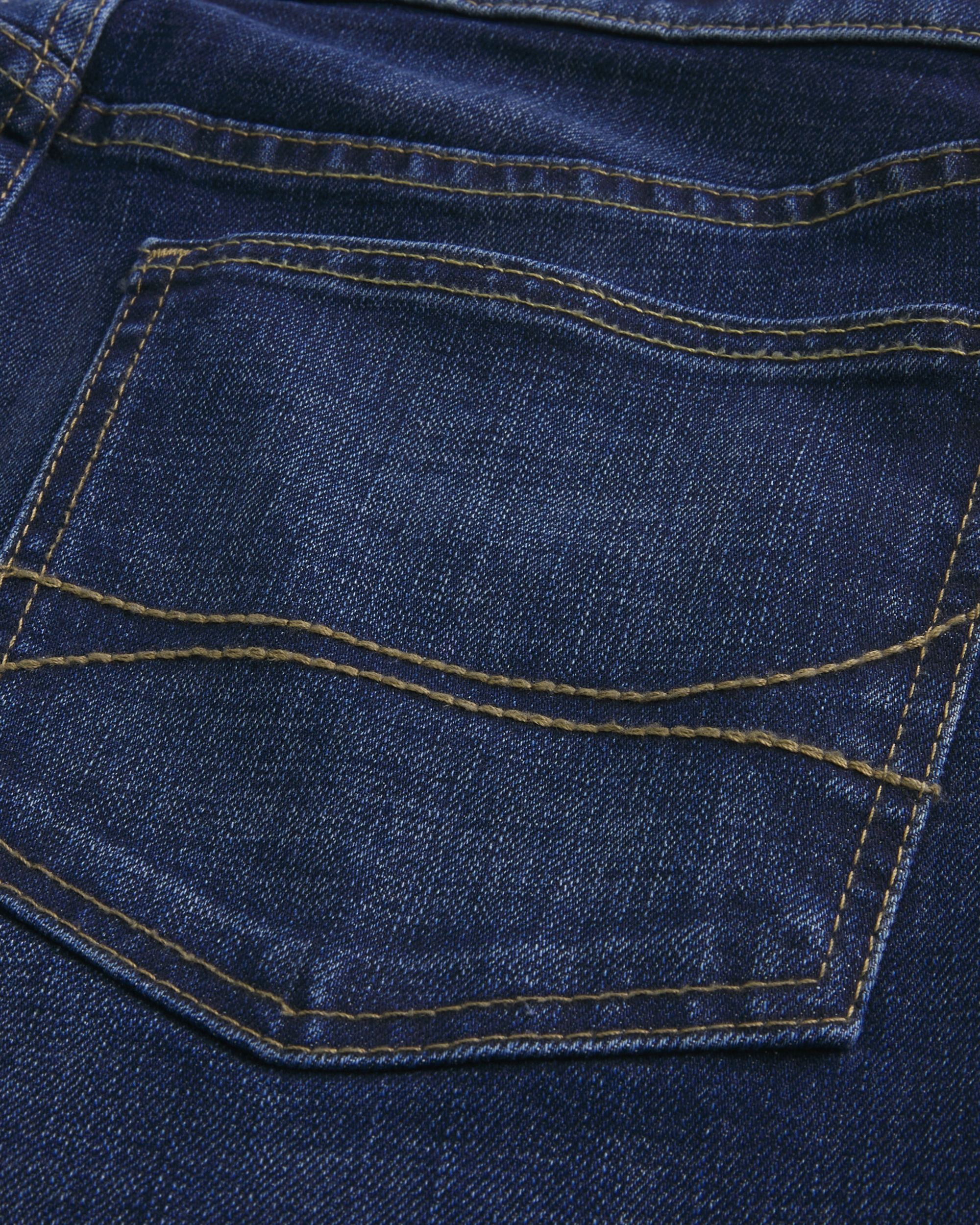 Dark Wash Baggy Bootcut Jeans