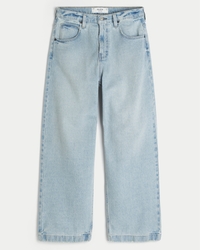 Light Wash Super Baggy Jeans