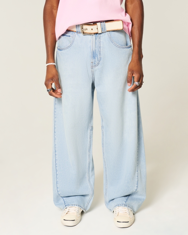 Baggy Barrel Jeans, Light view 2