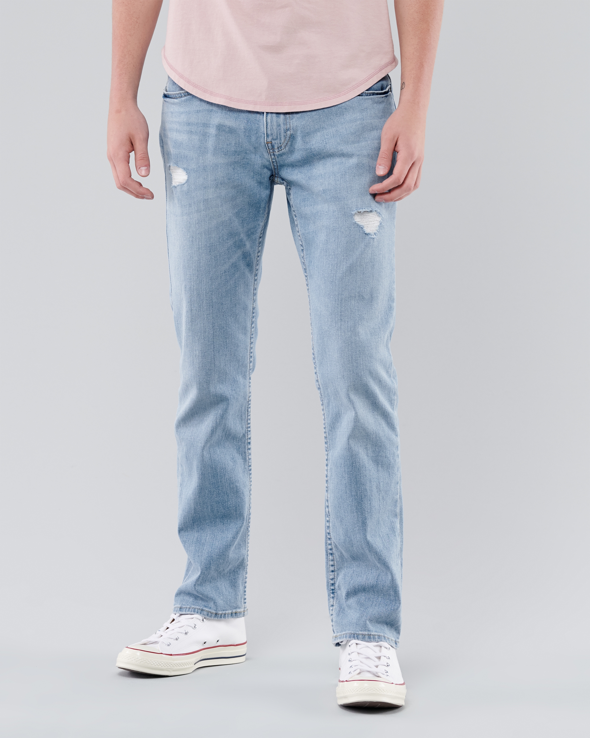 biker jeans hollister