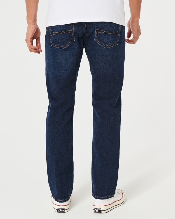 Dark Wash Straight Jeans