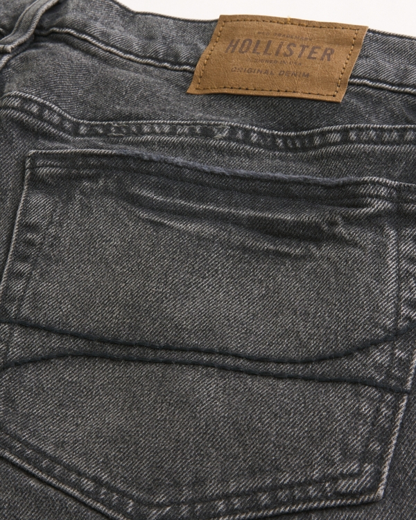 Grey Straight Jeans