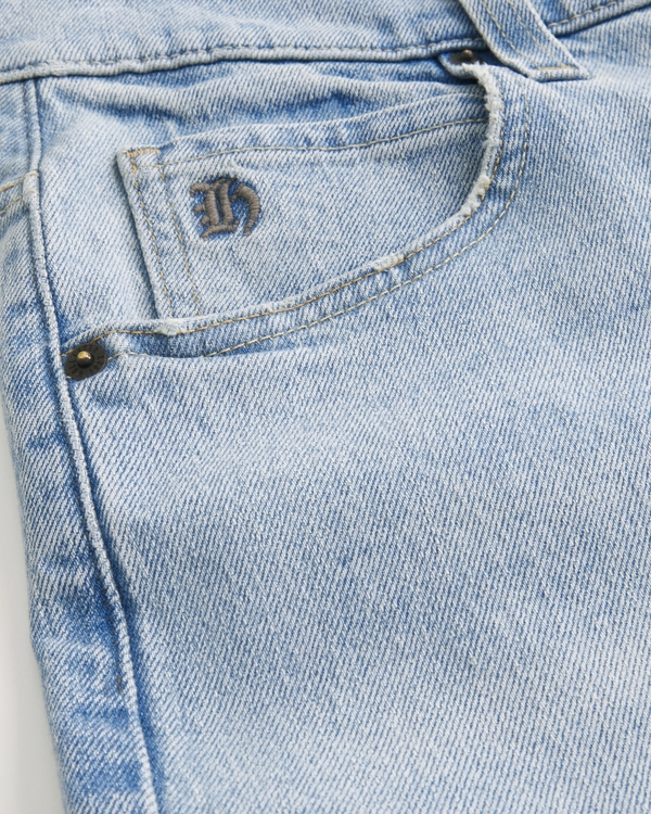 Light Wash Skater Baggy Jeans