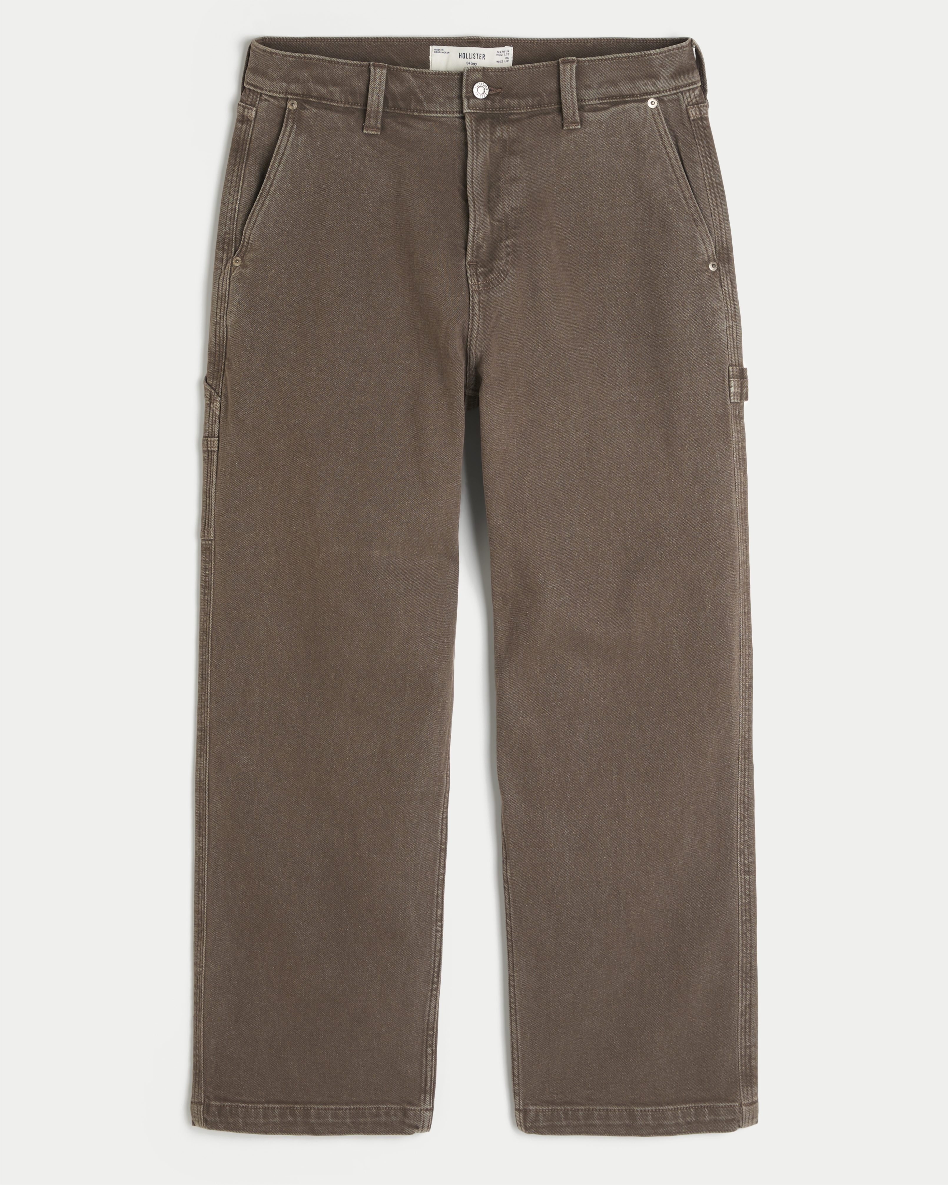 Brown Baggy Painter Jeans