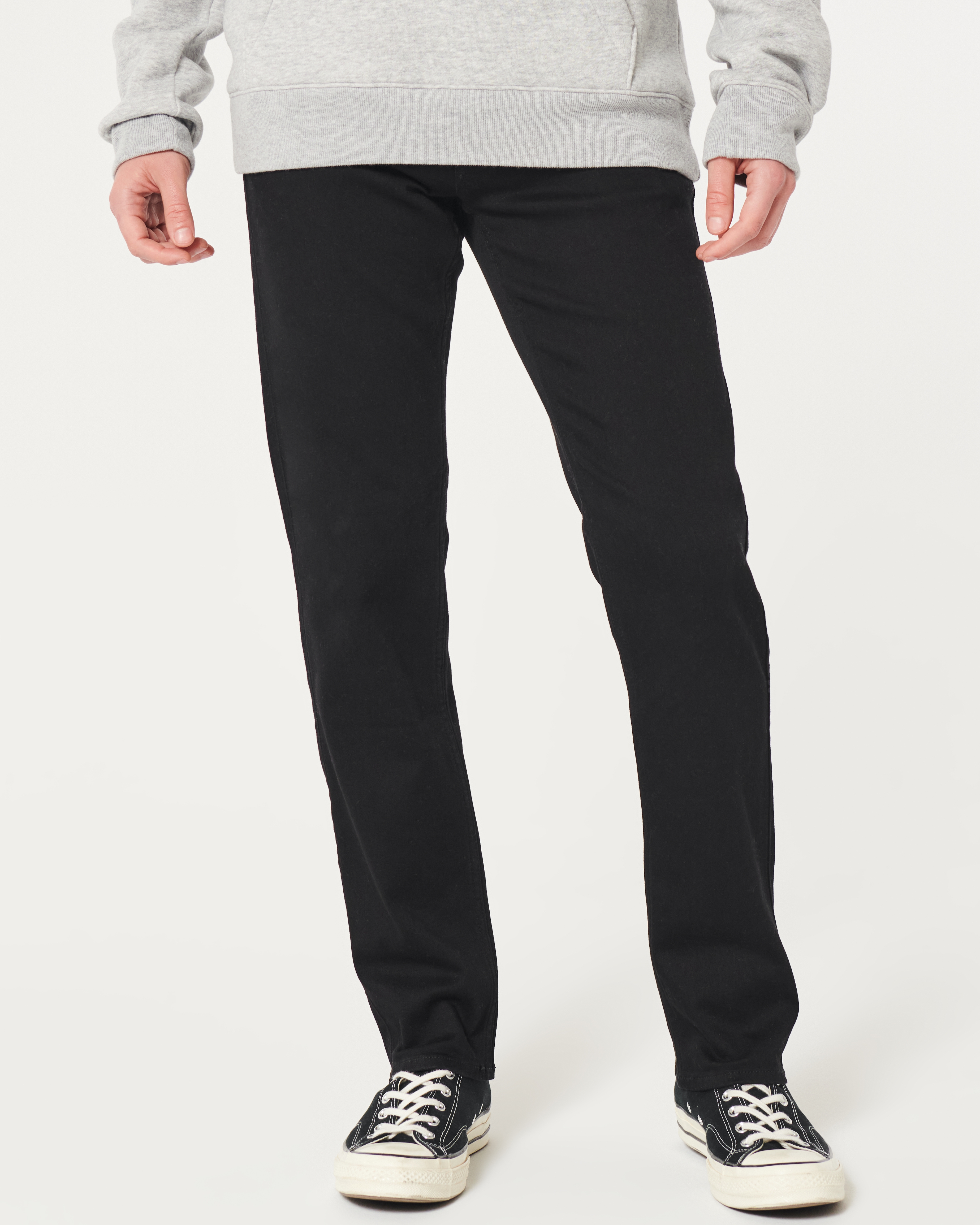 Black jeans outlet men hollister