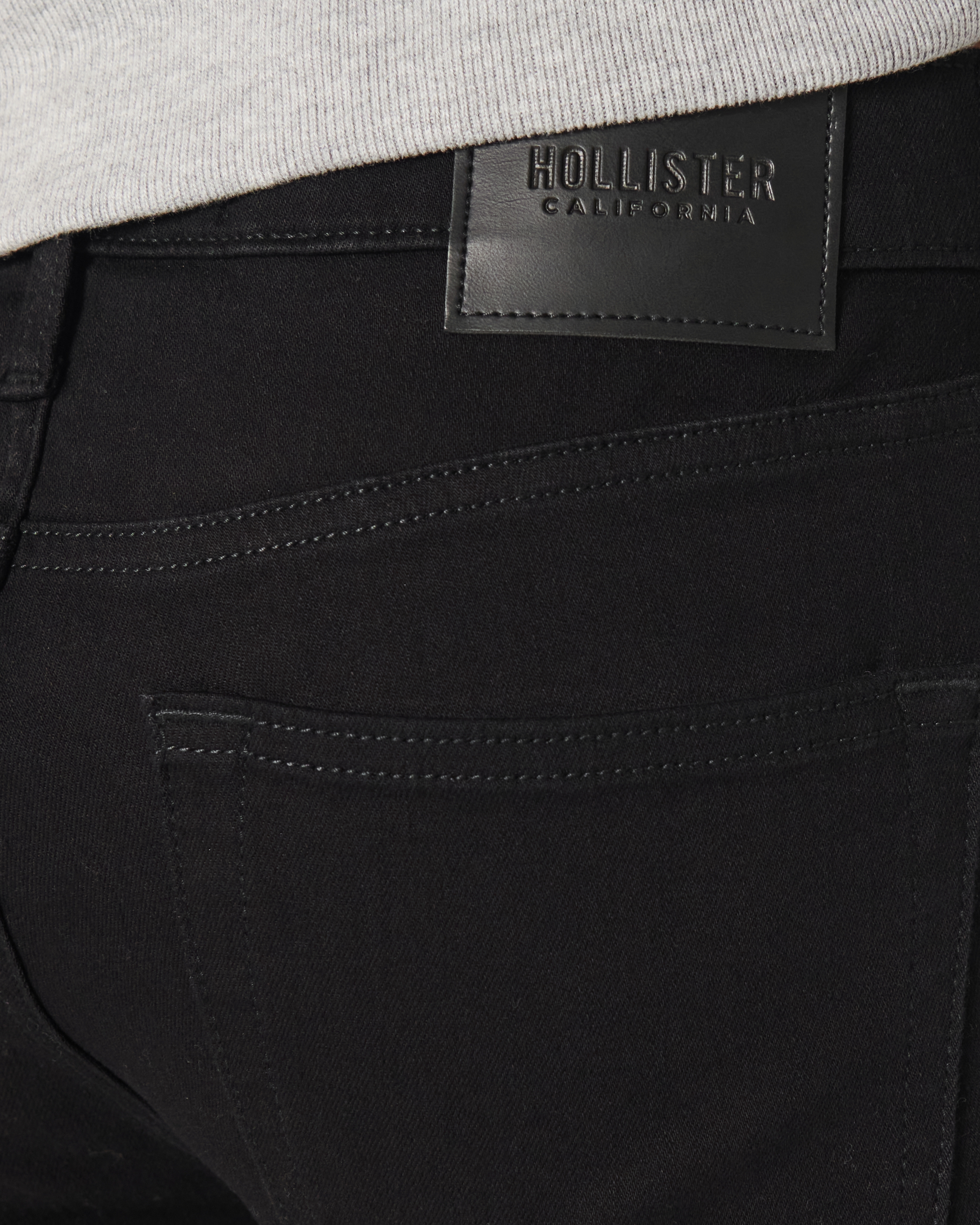 Hollister black deals jeans men