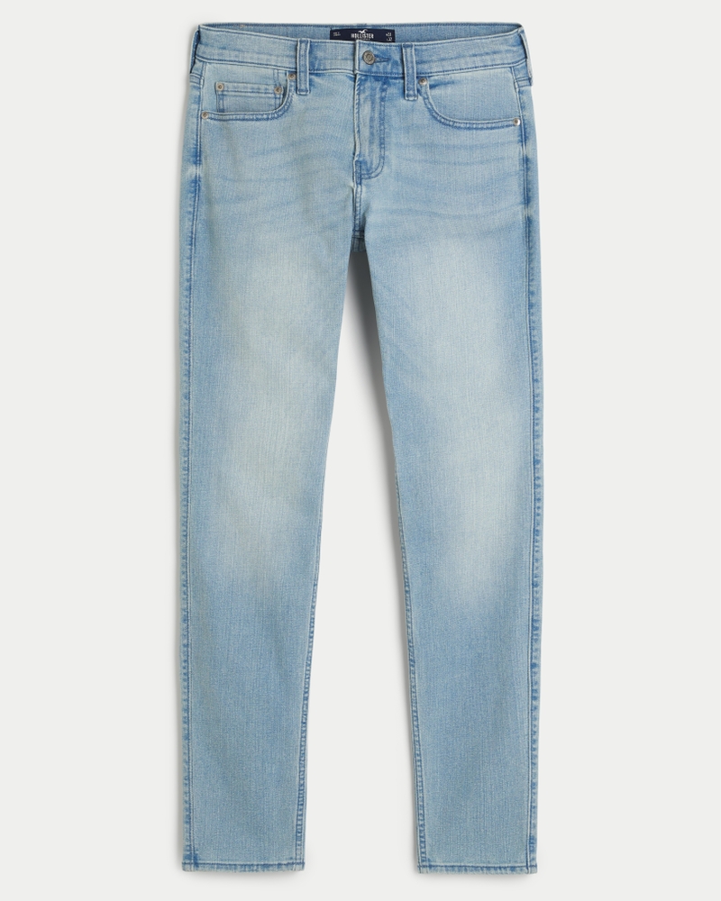 Stolthed skøn Kontoret Men's Light Wash Super Skinny Jeans | Men's Bottoms | HollisterCo.com