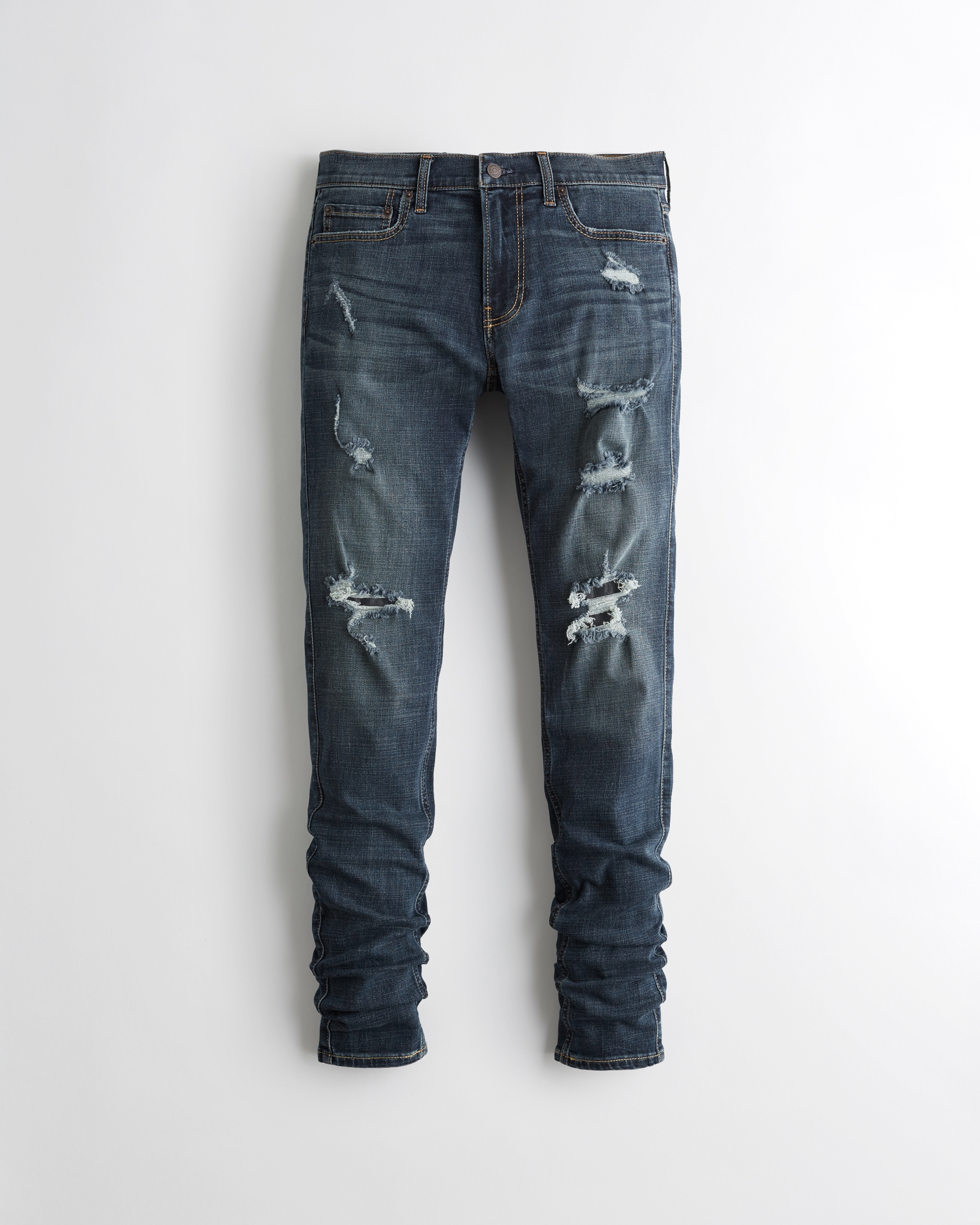 advanced stretch stacked super skinny jeans