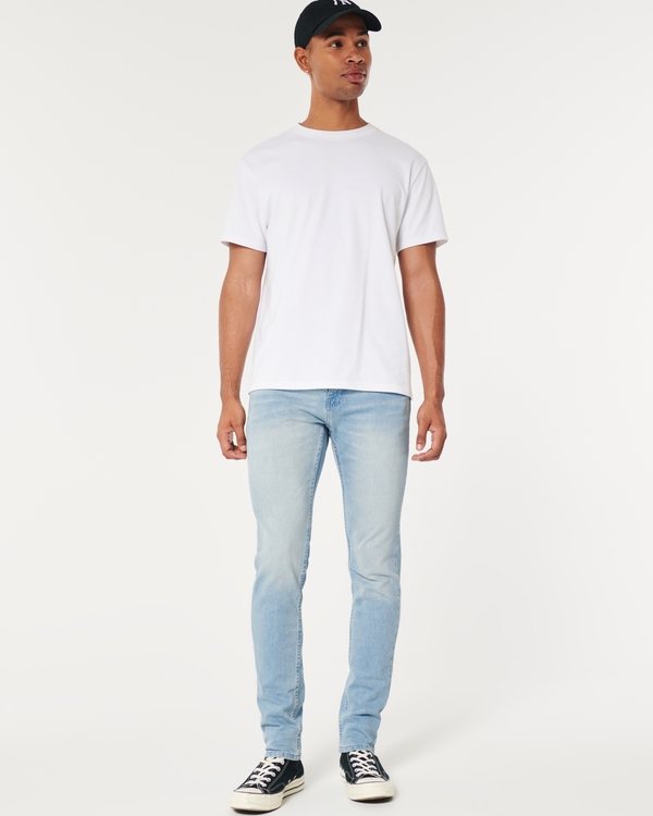 Men's hollister hotsell ripped jeans