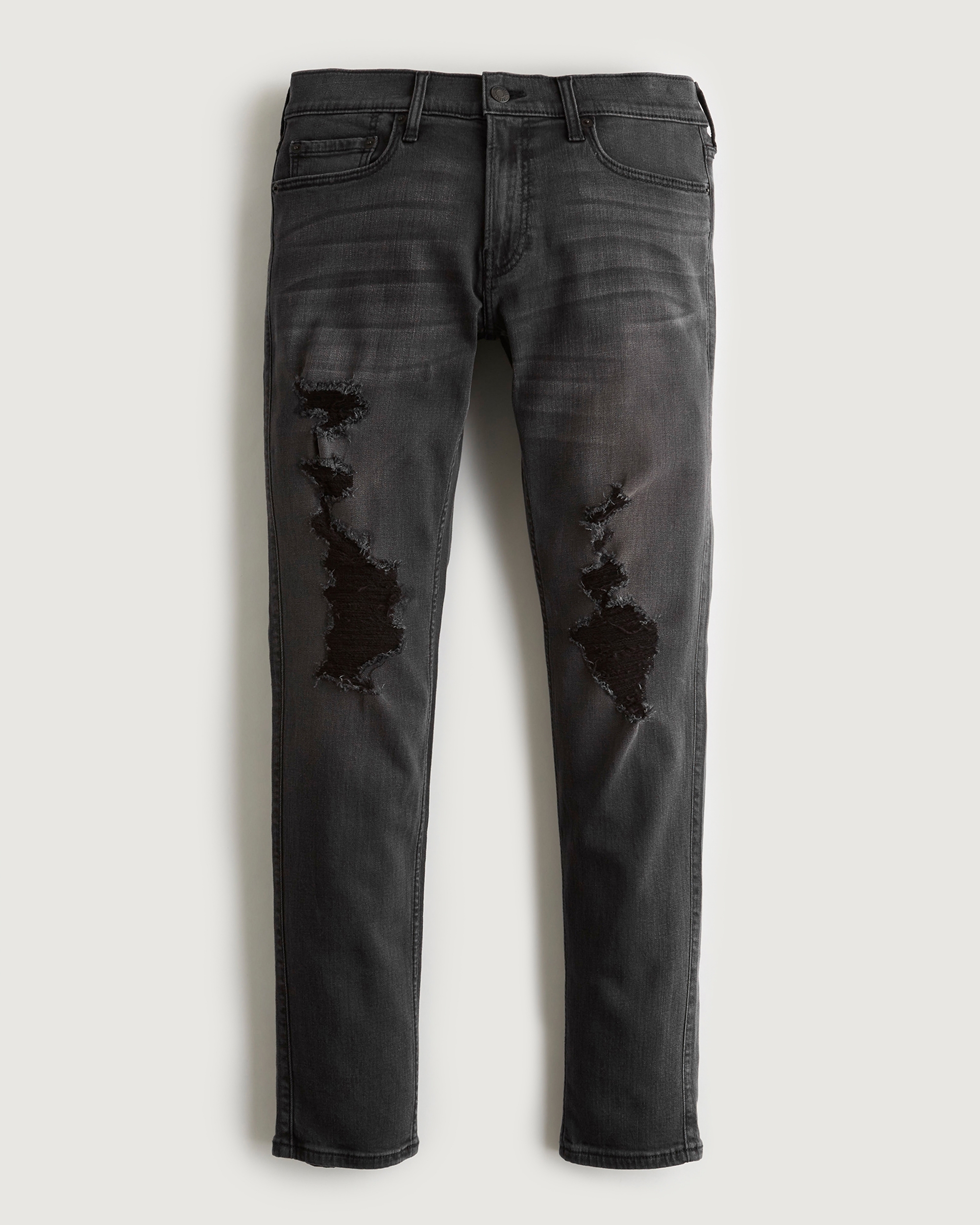 hollister distressed jeans mens