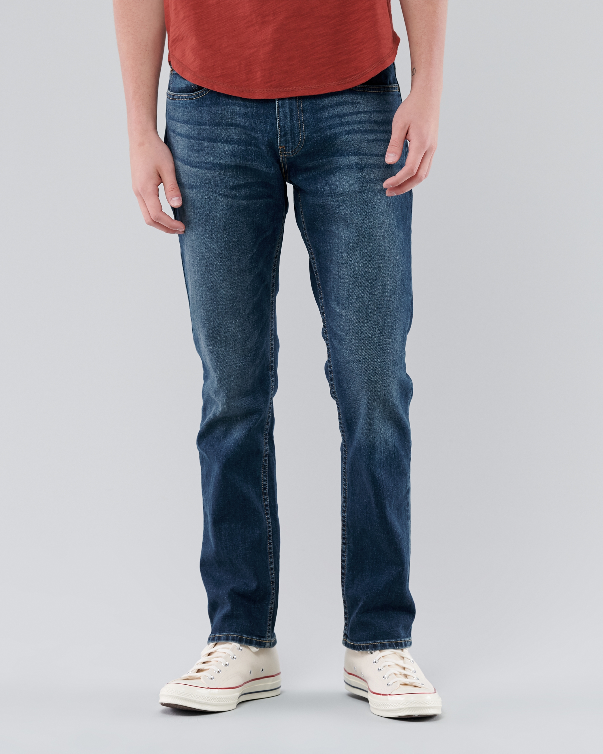 biker jeans hollister