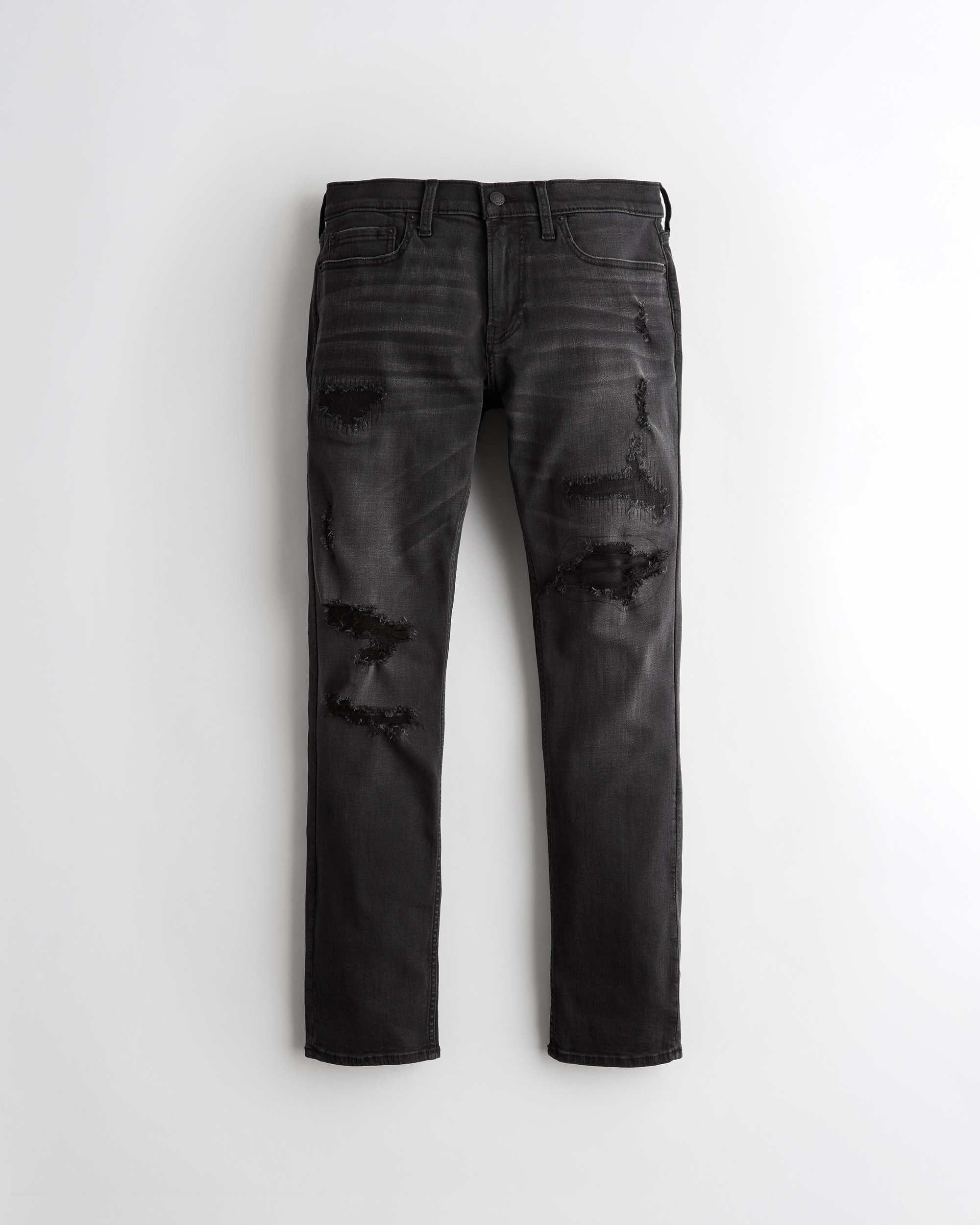 hollister men's ripped jeans