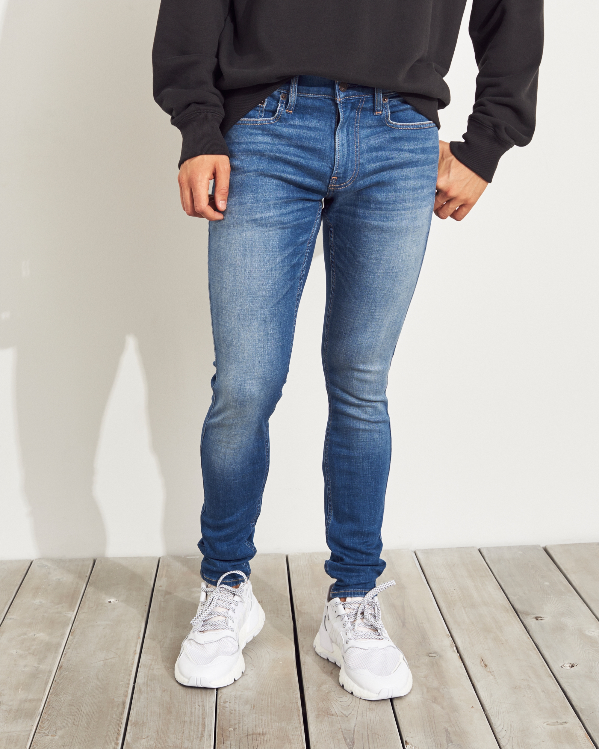 hollister extreme skinny jeans