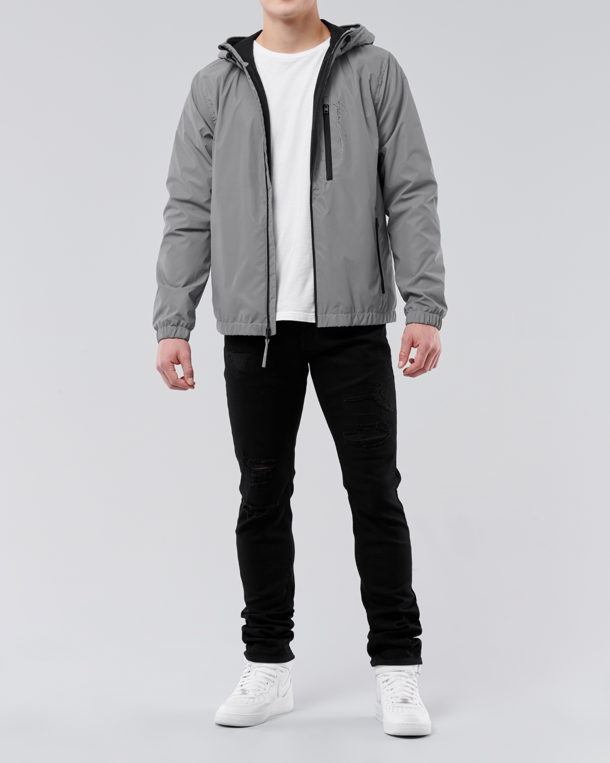 Hollister All-Weather Stretch Fleece-Lined Jacket (2.625 RUB) via