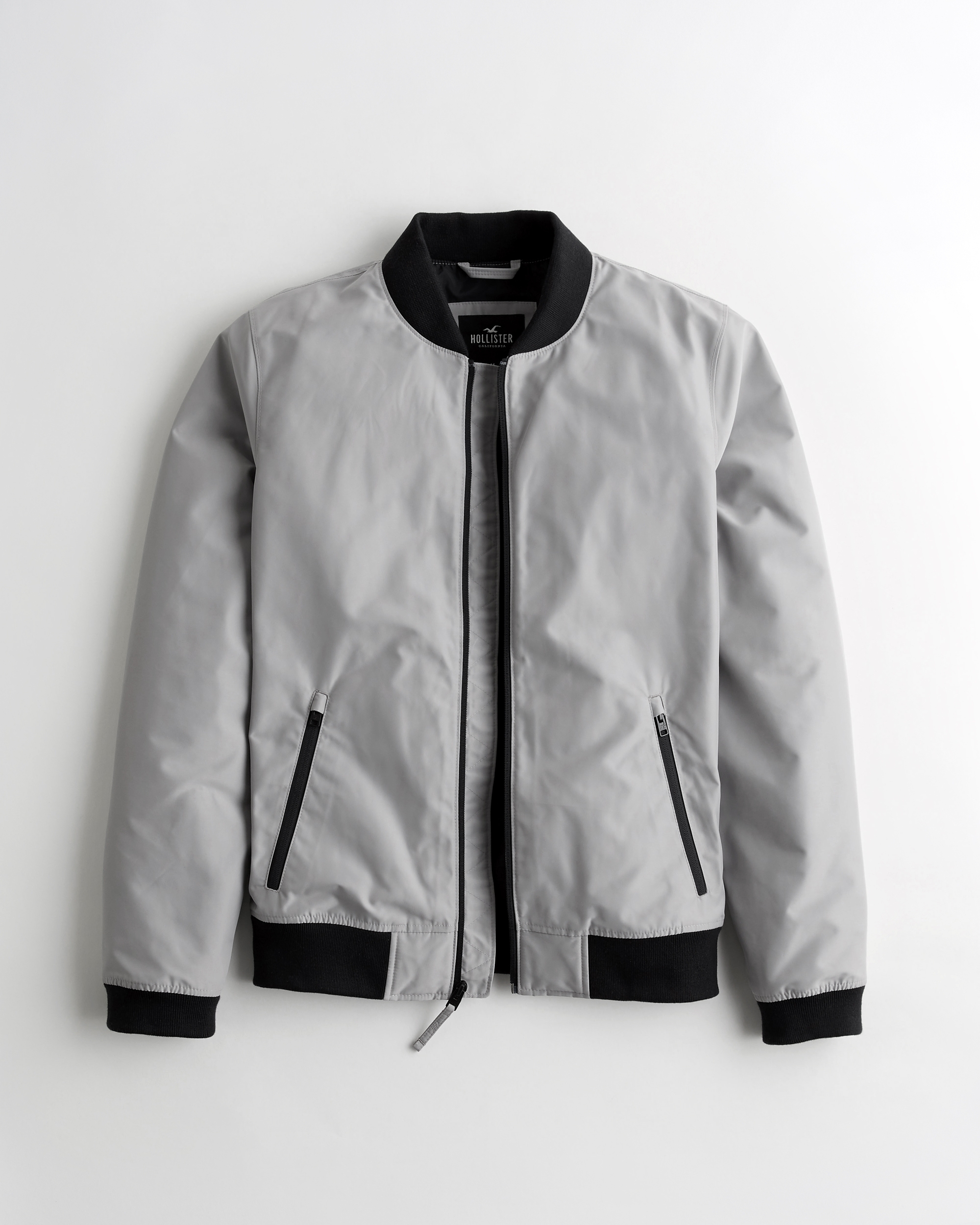 hollister bomber jacket