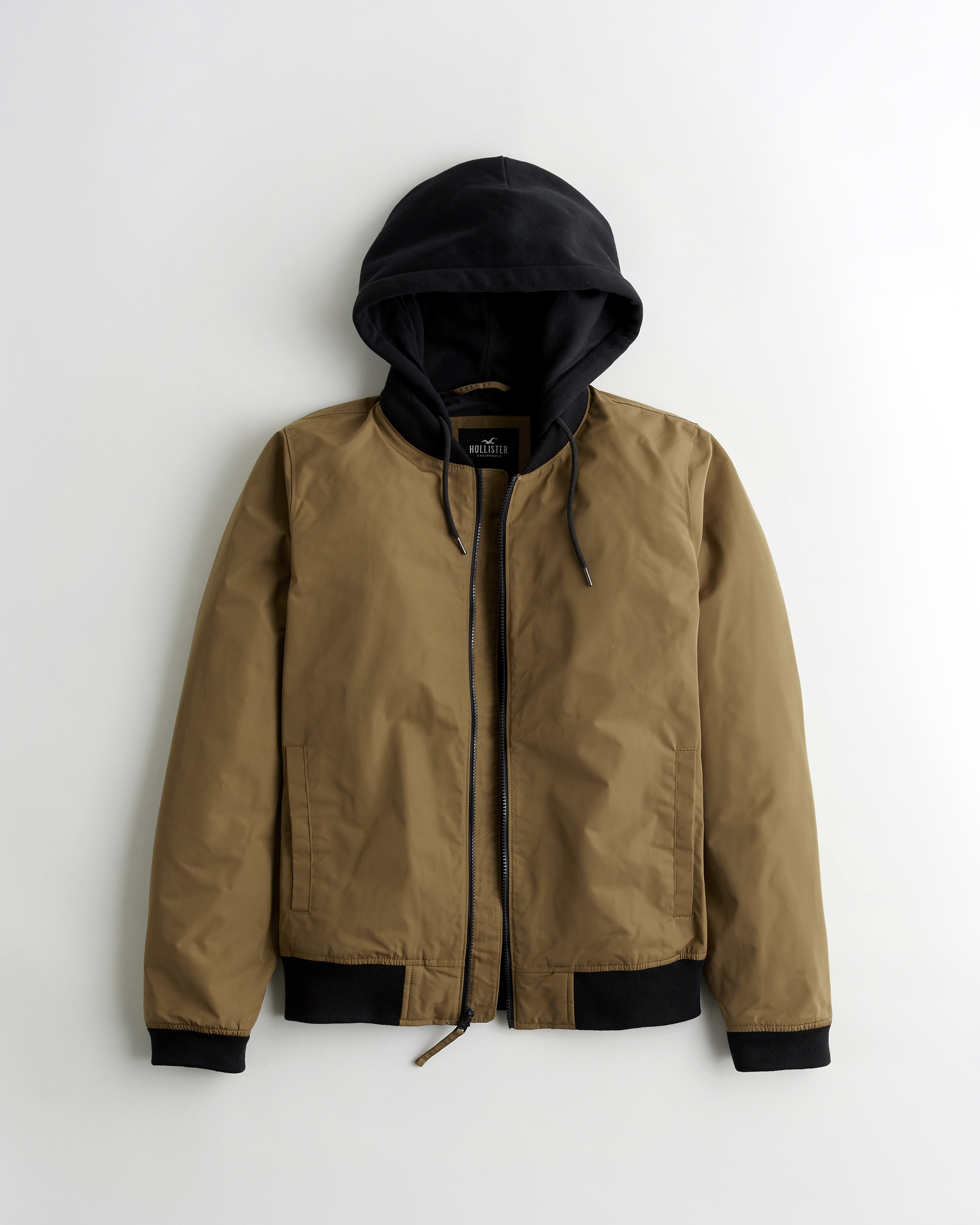 hollister parka coat