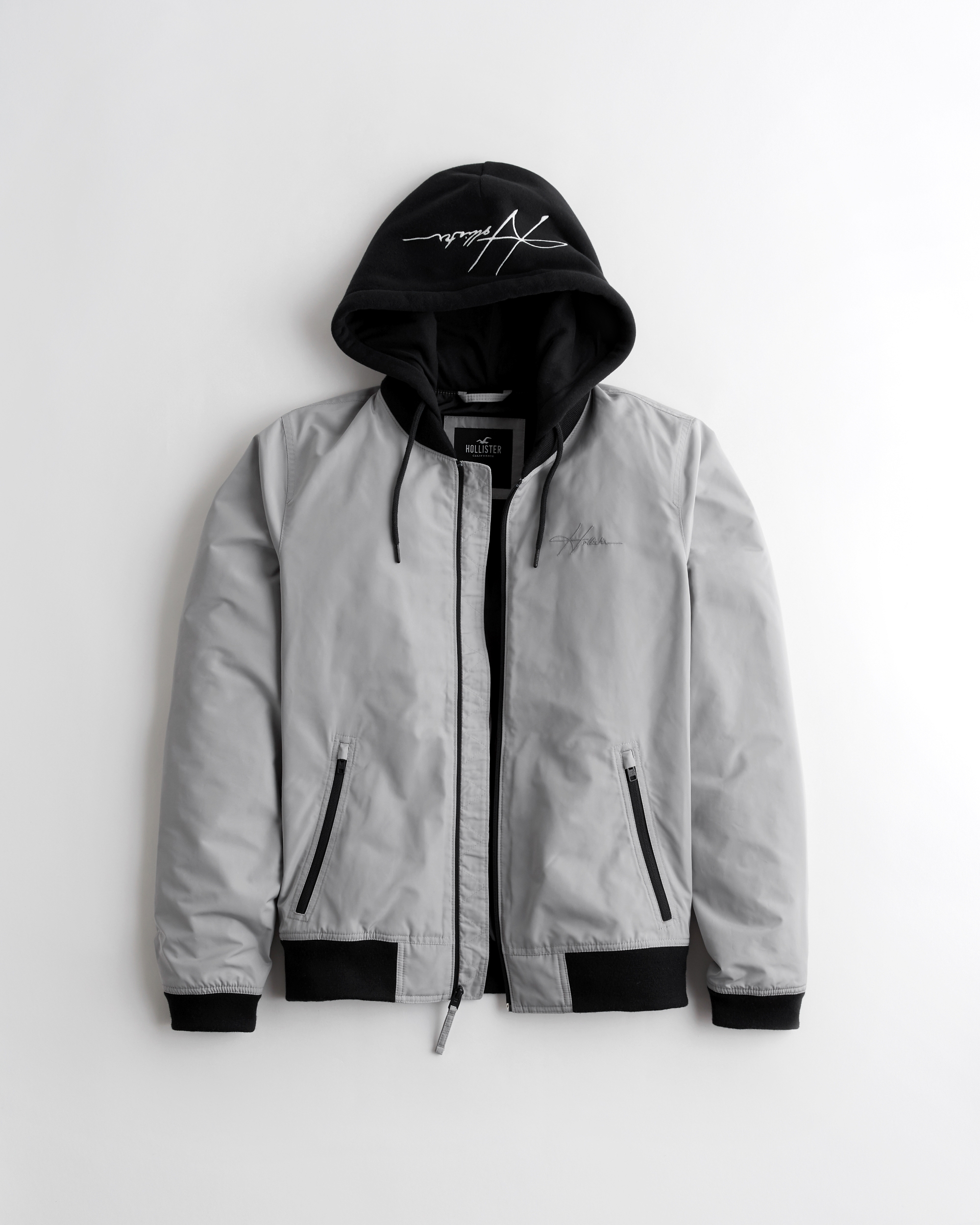 hollister bomber jackets