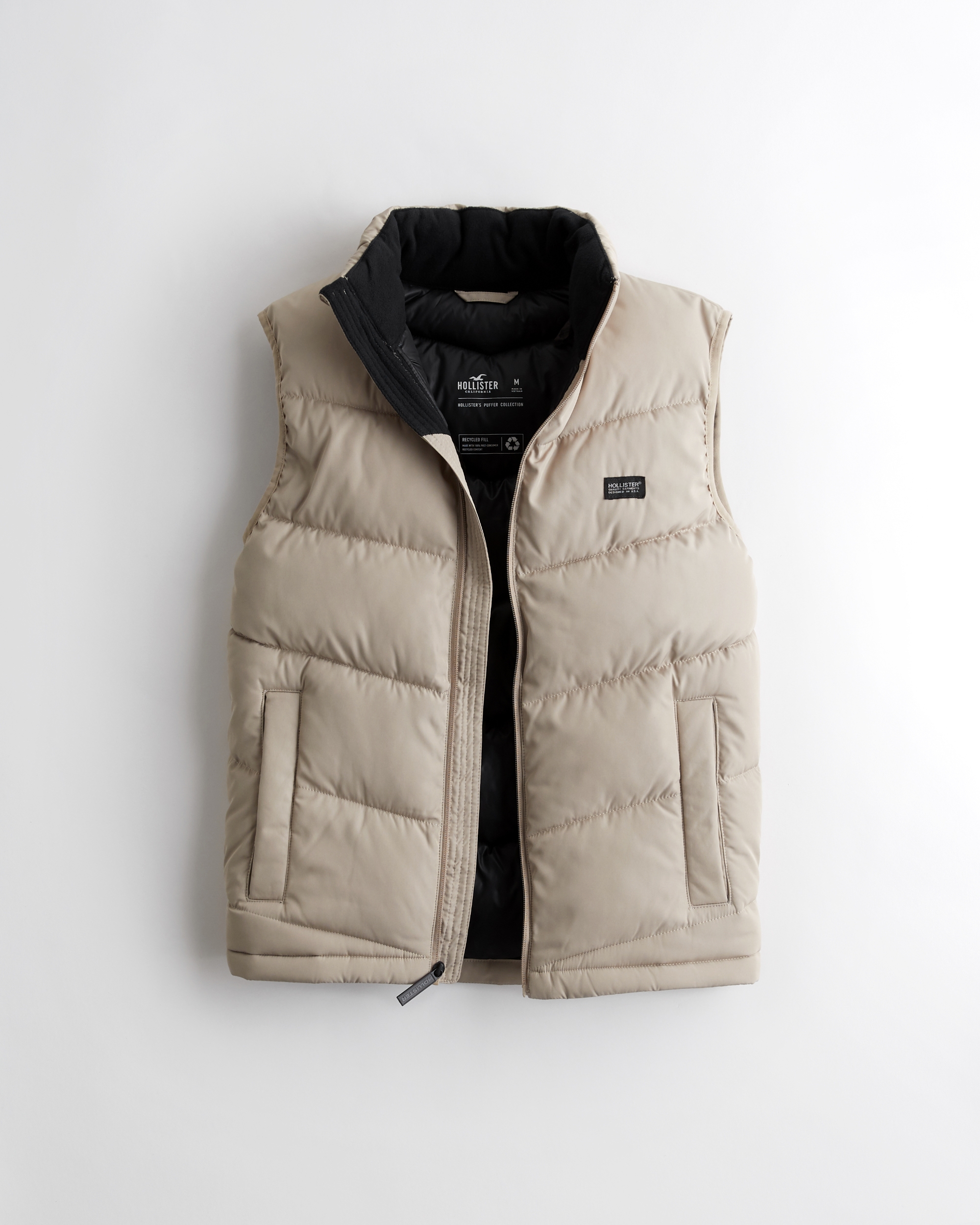 hollister men's coats & jackets