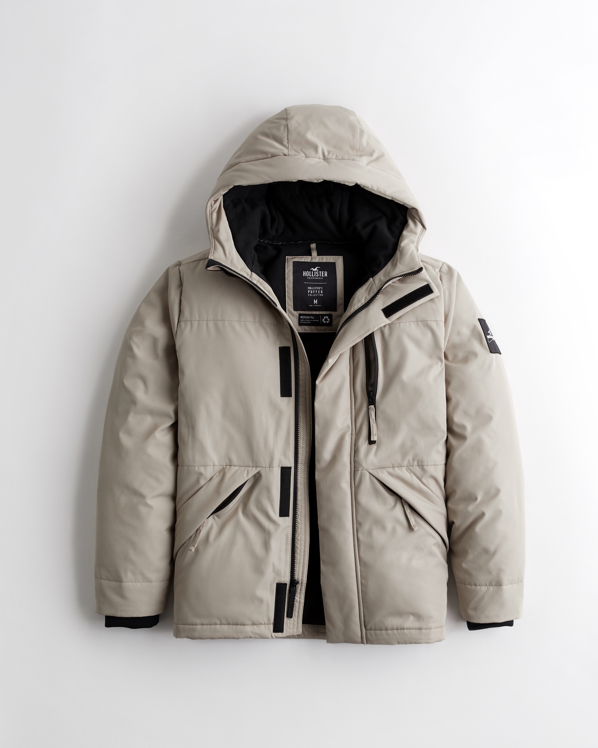 hollister winter jacket mens