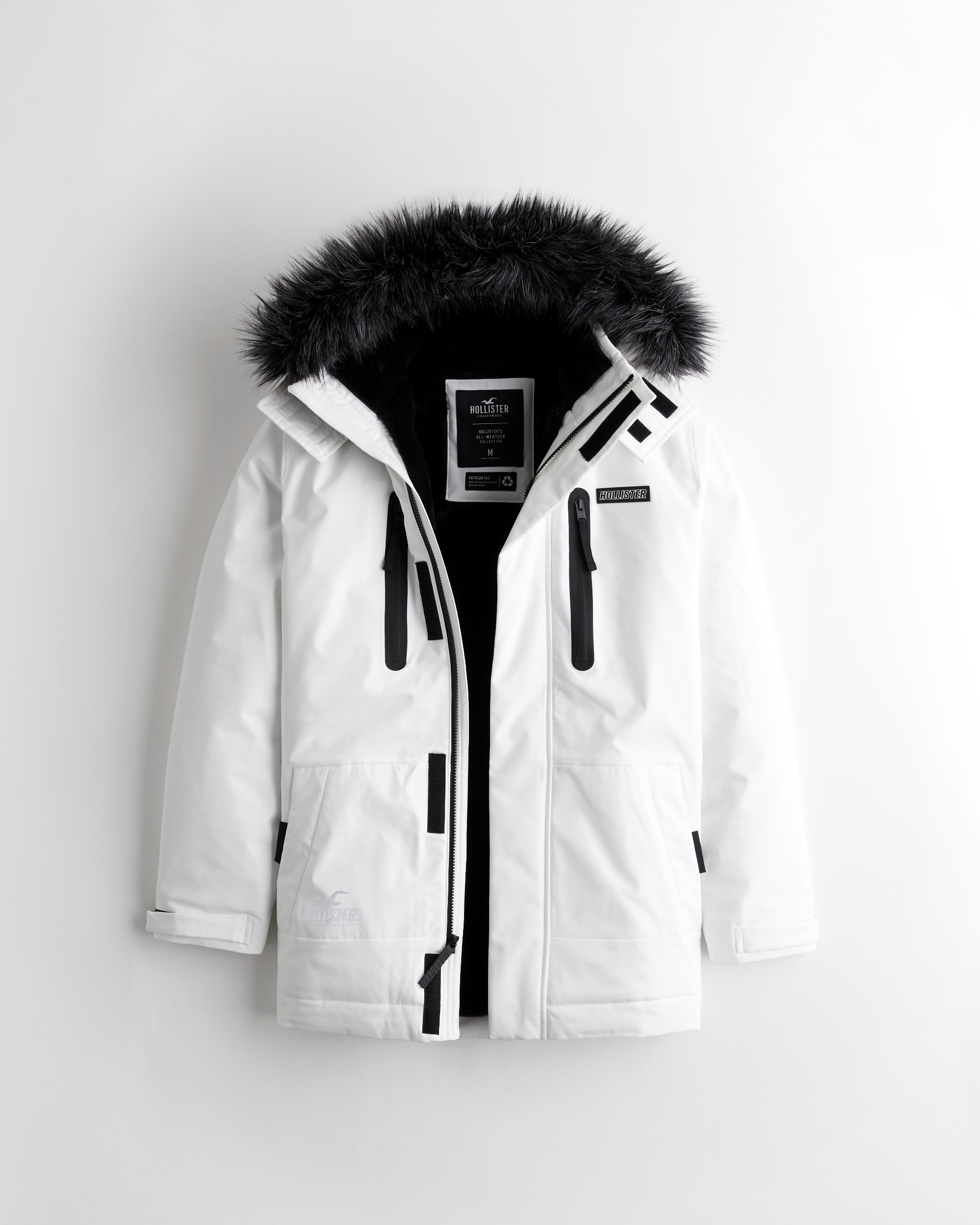 Women's Faux Fur-Lined Cozy Parka, Women's Clearance