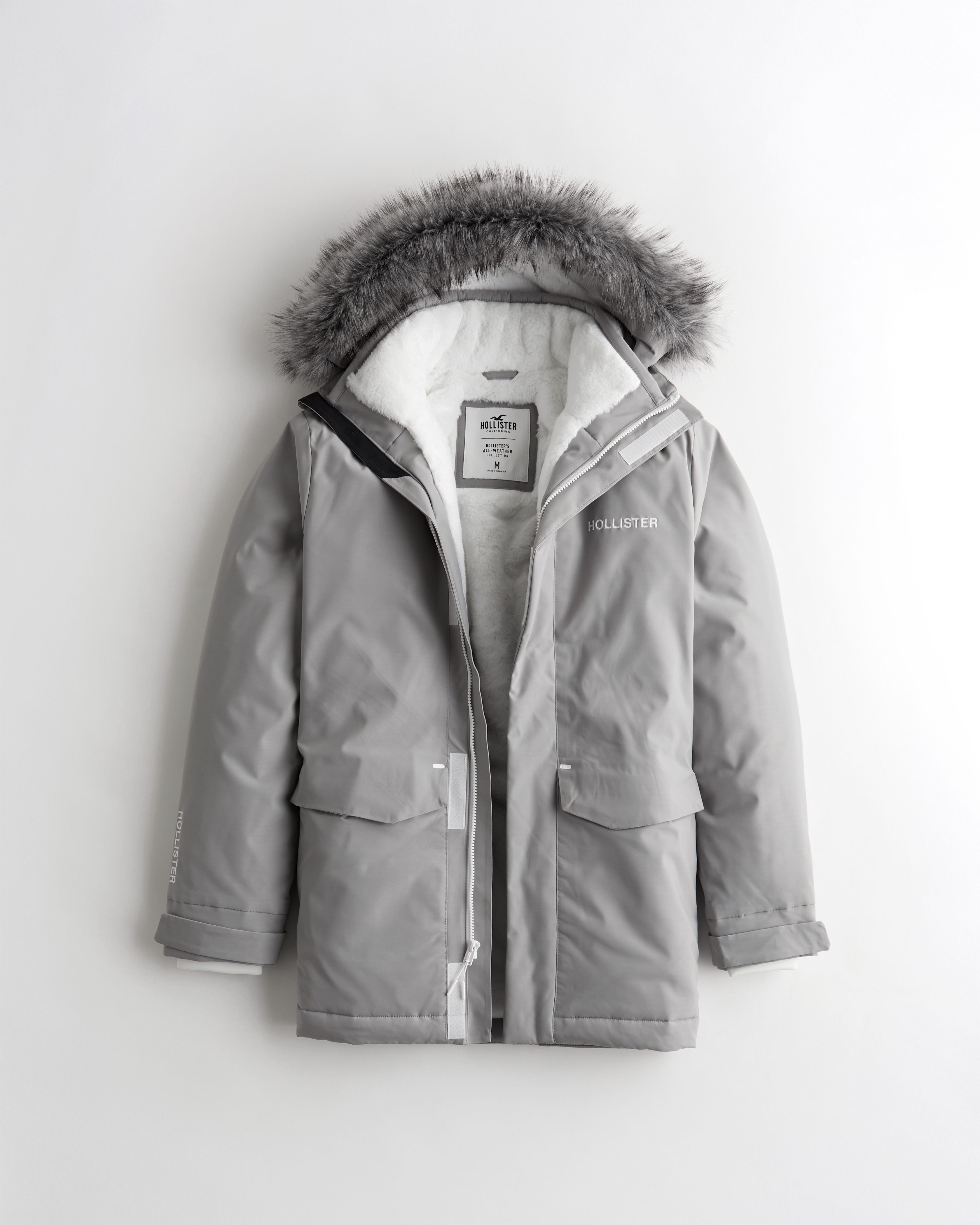 hollister winter jacket mens