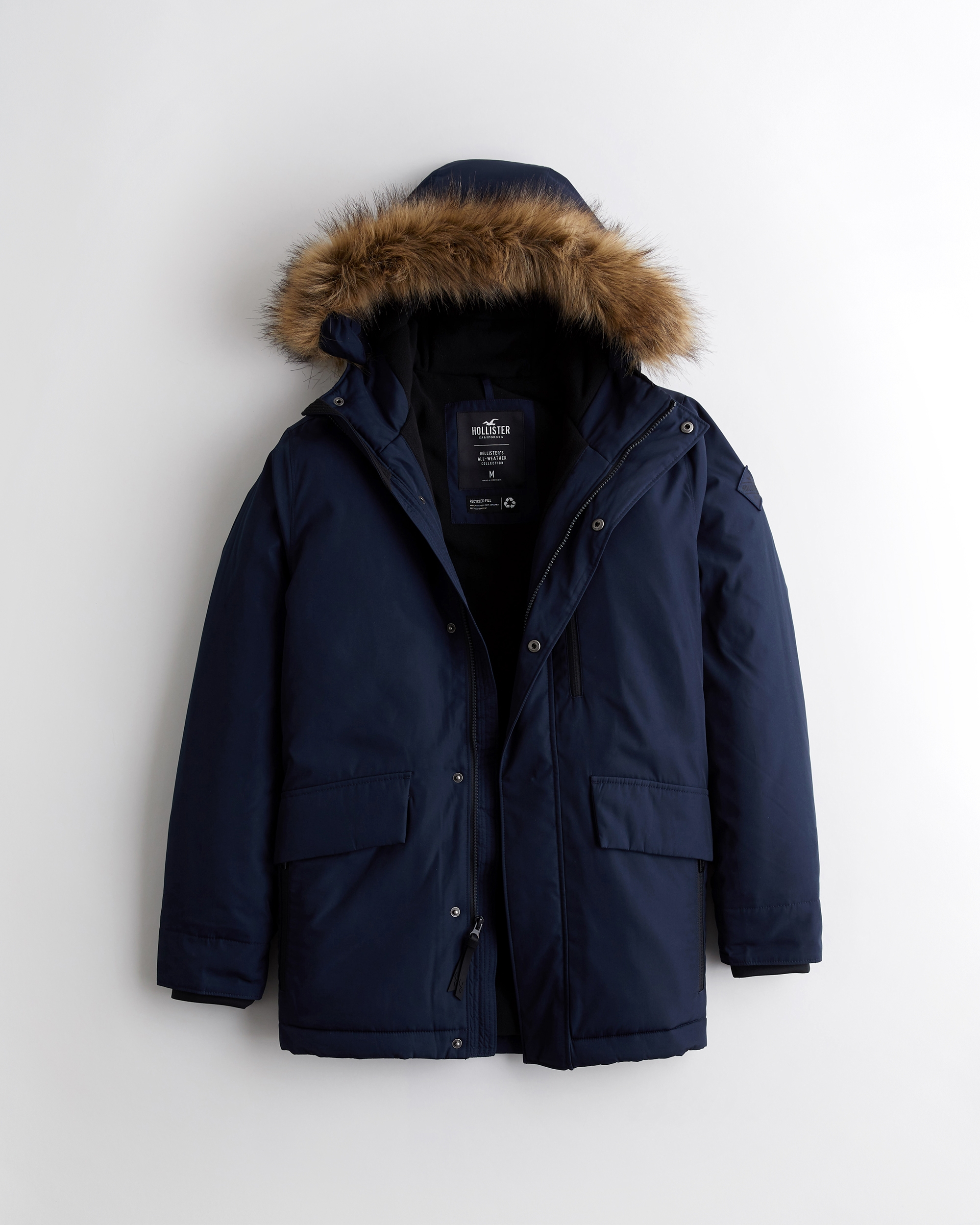 Hollister store down parka