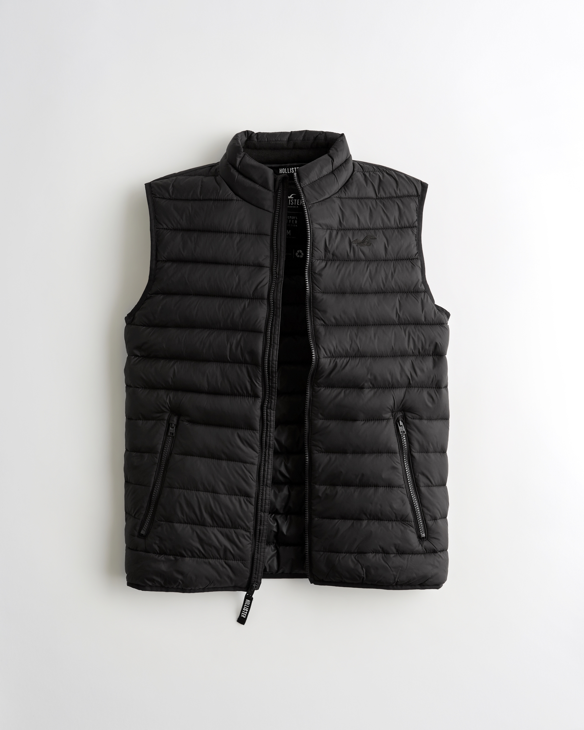 hollister puffer jacket men
