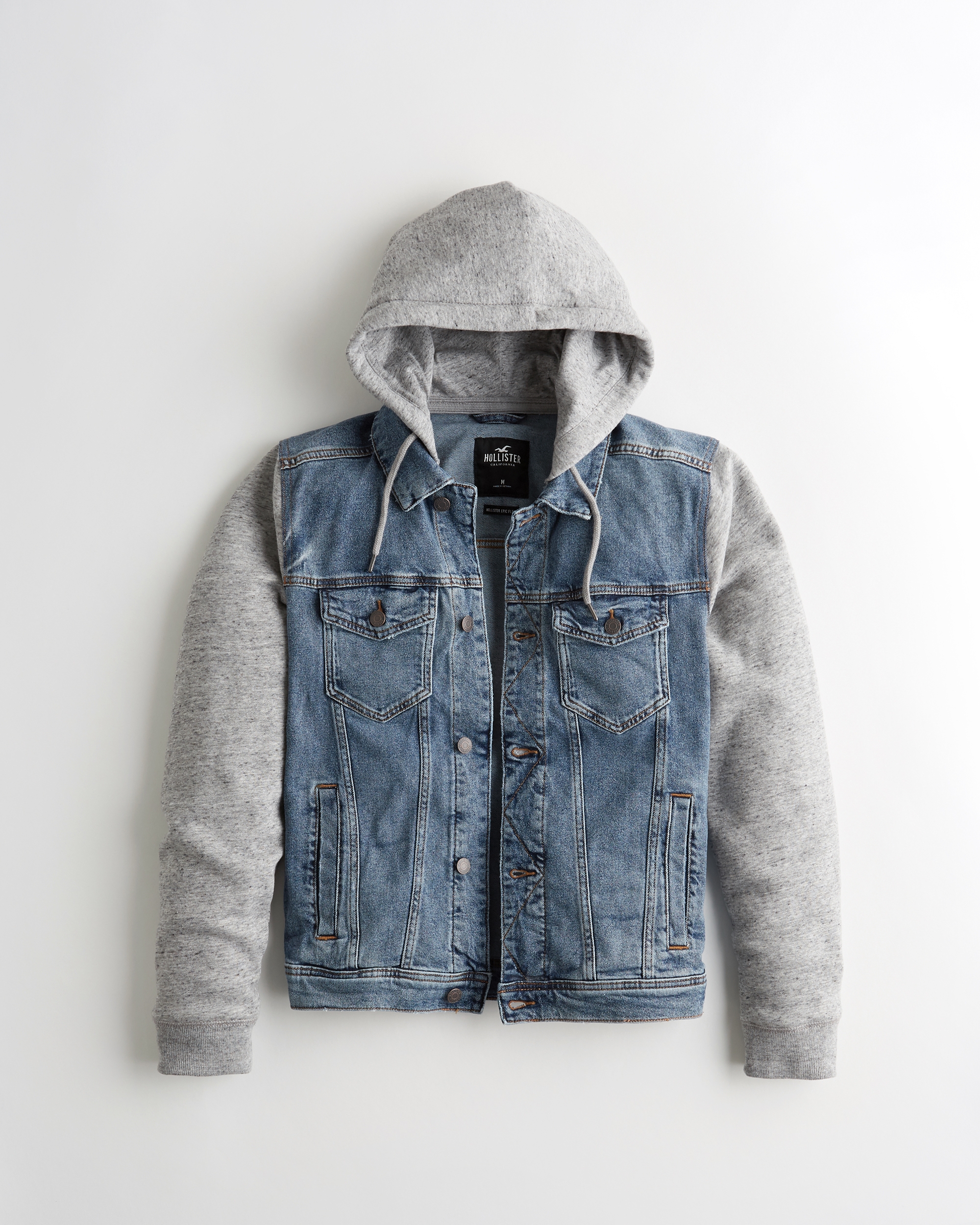 hollister trucker jacket