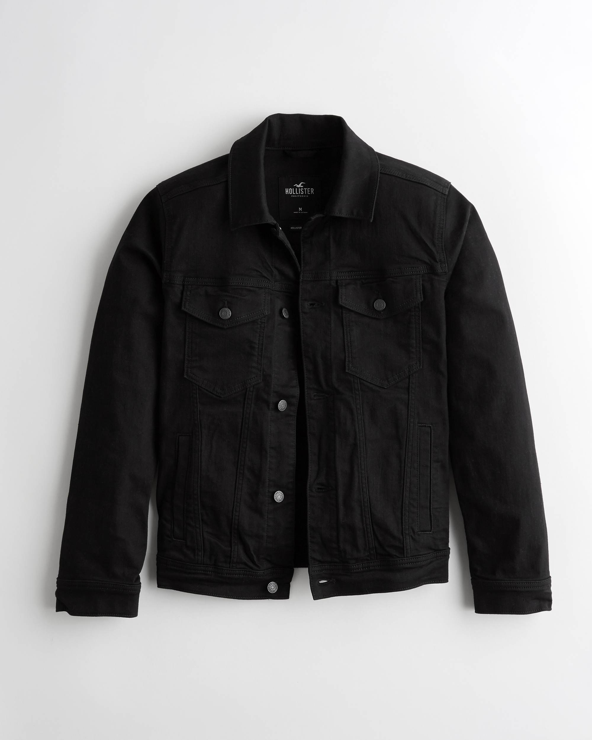 hollister padded jacket mens