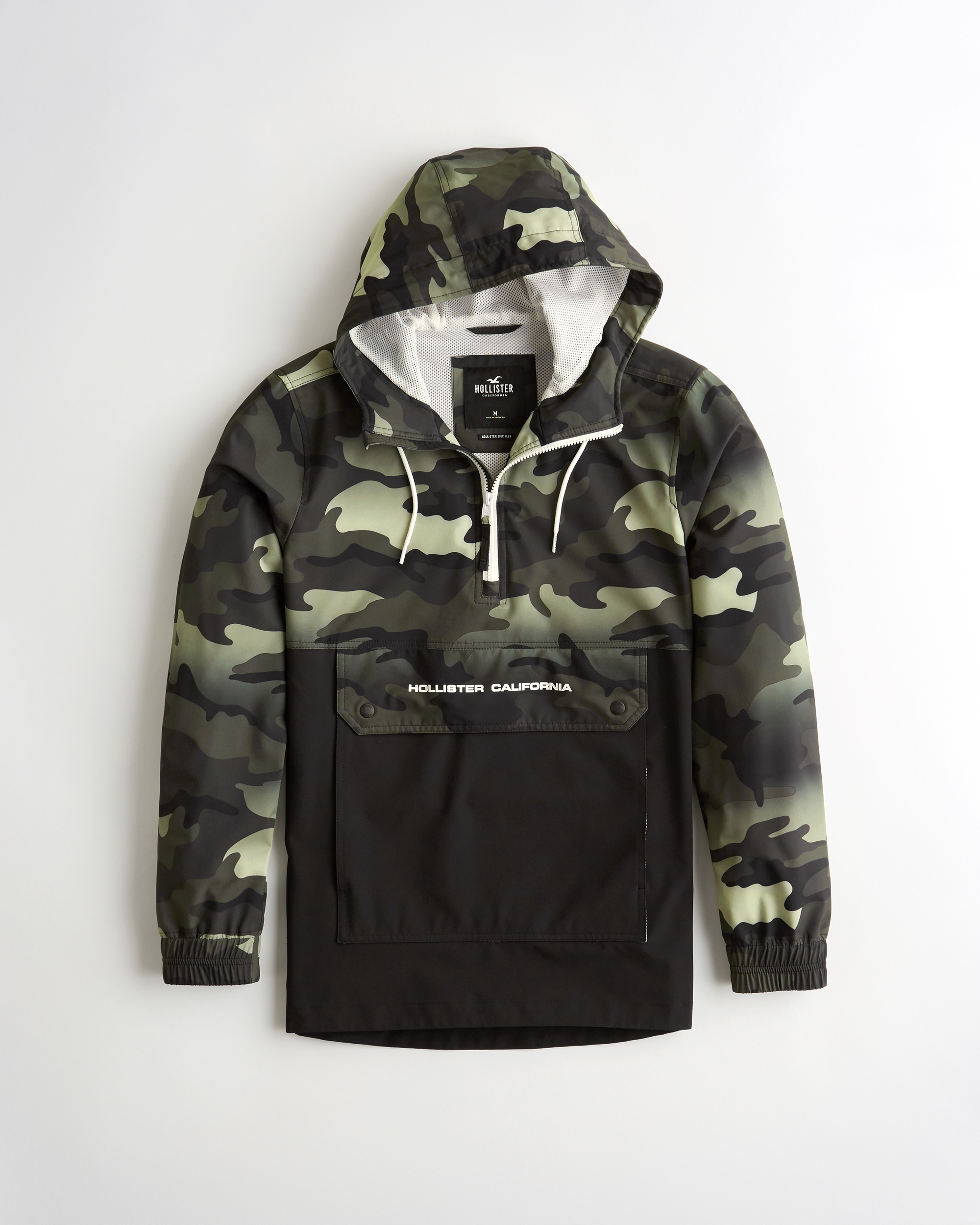 hollister hoodie camo