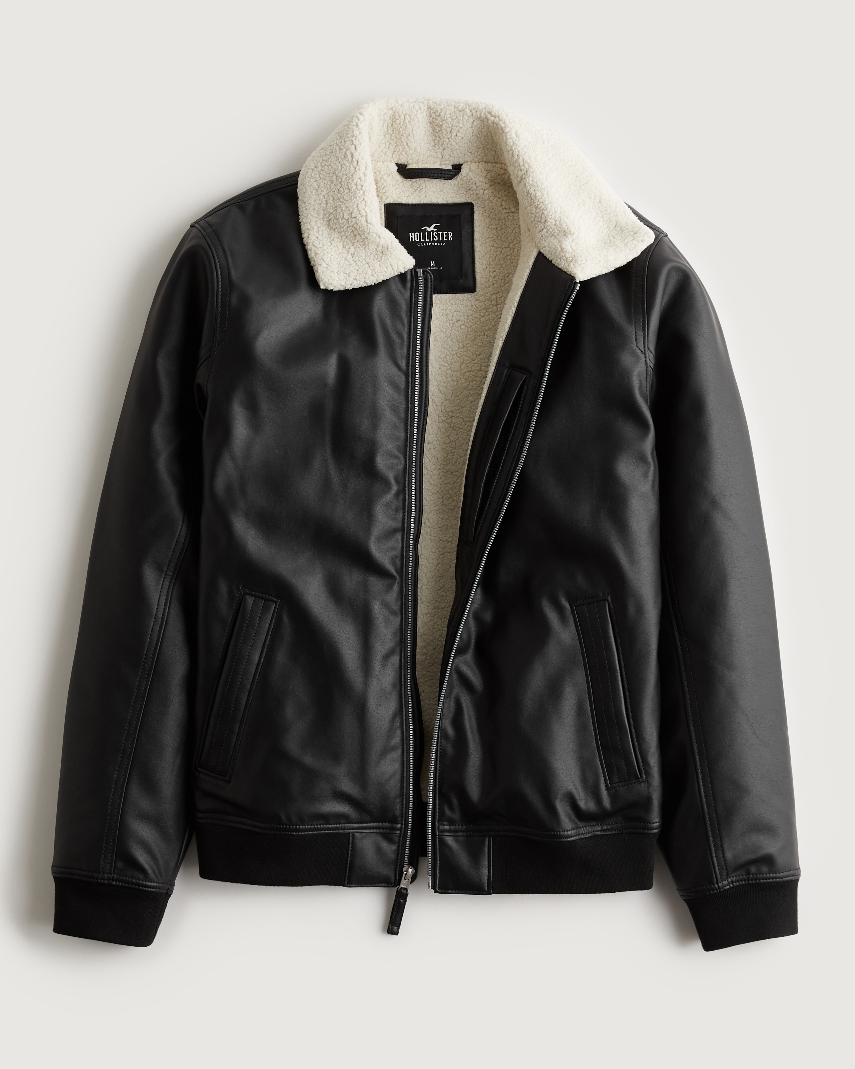 Sherpa hot sale jacket hollister