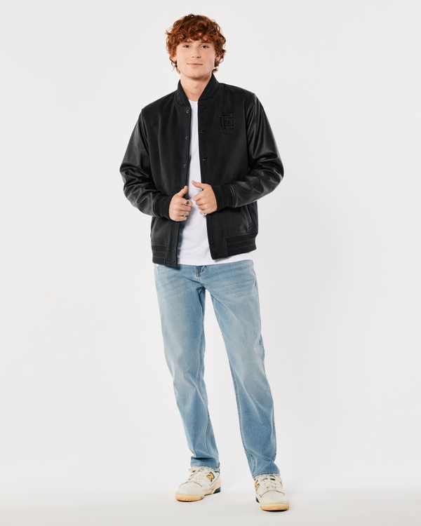 Hollister varsity shop bomber jacket