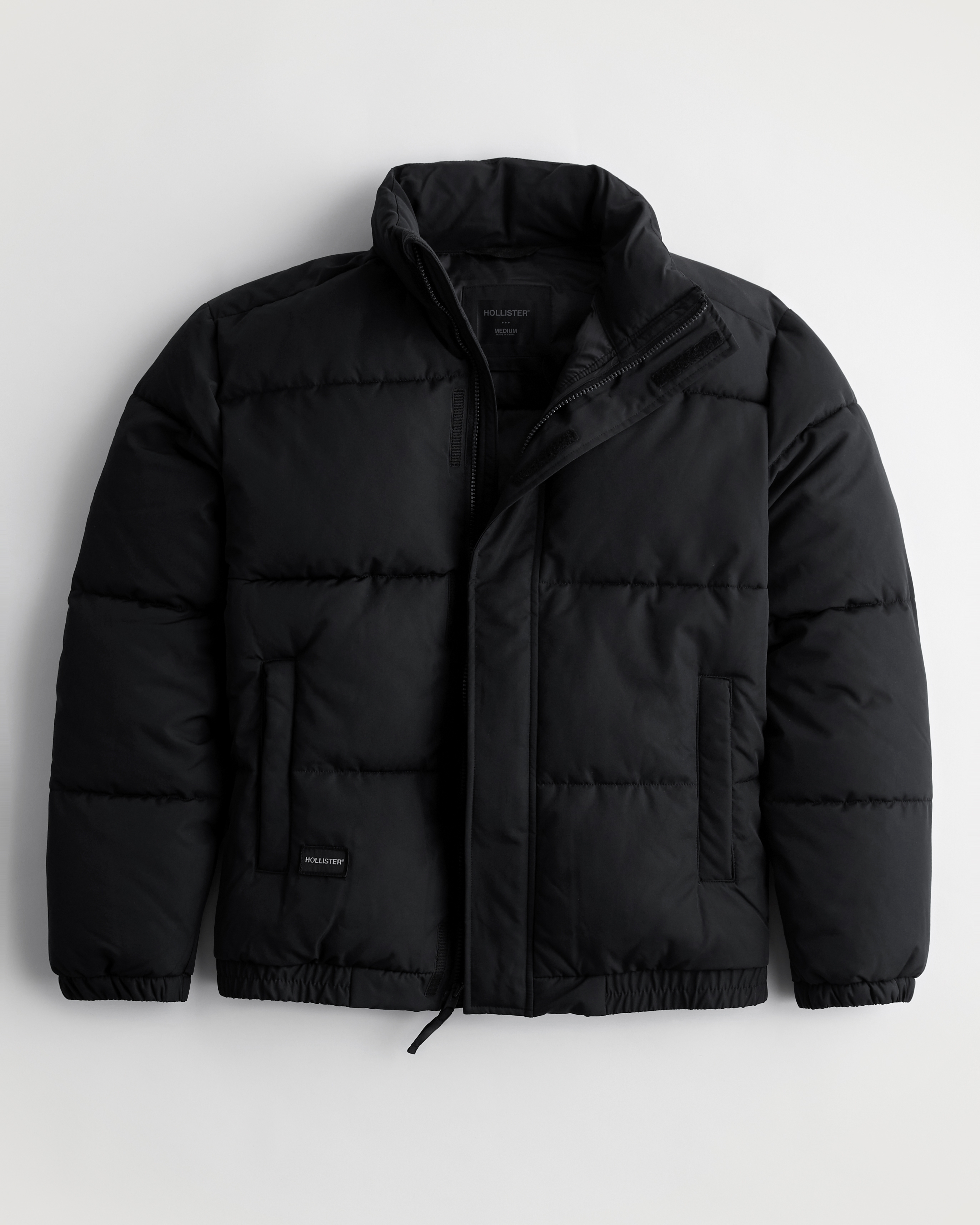 hollister puffer jacket men's