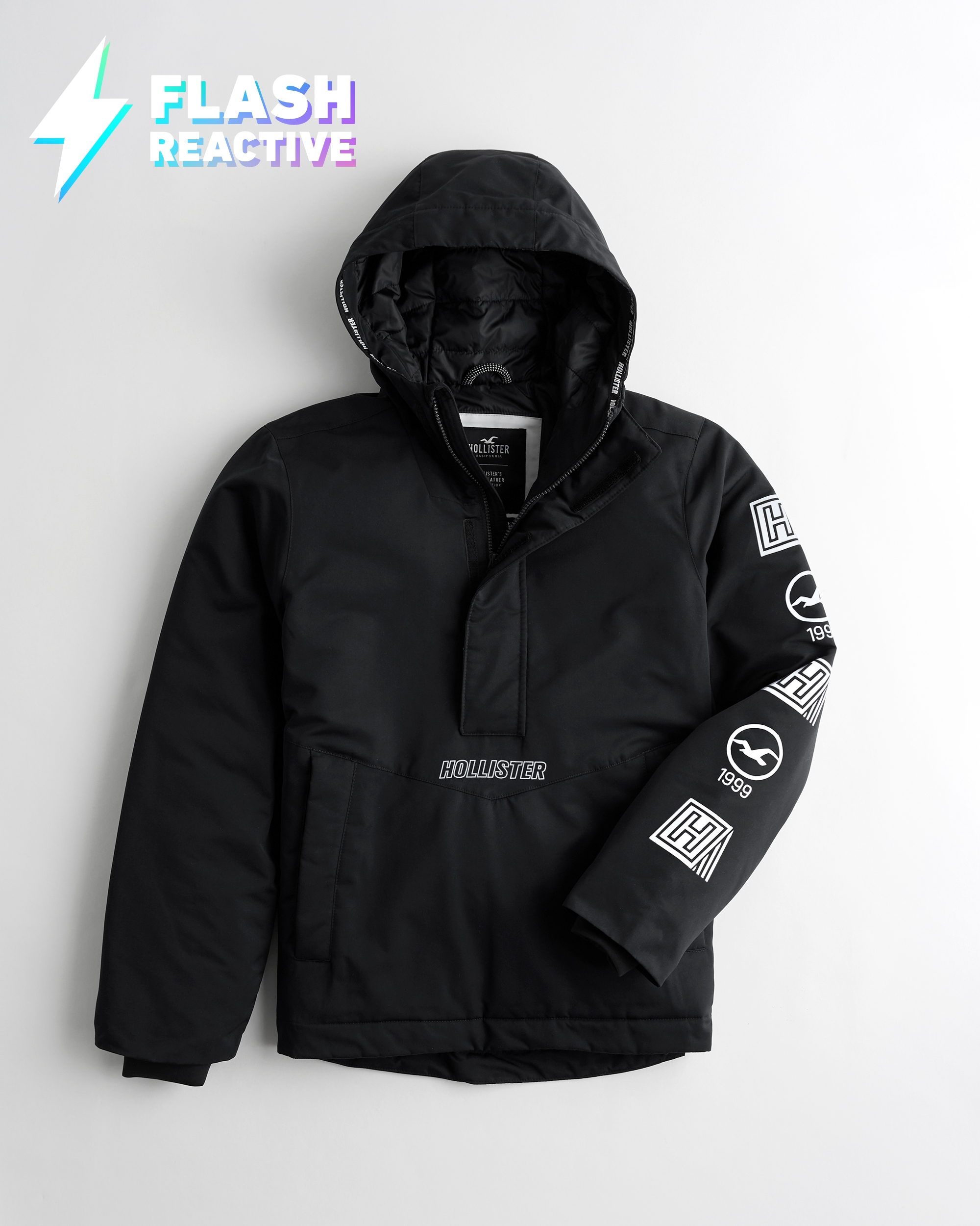 hollister epic flex windbreaker