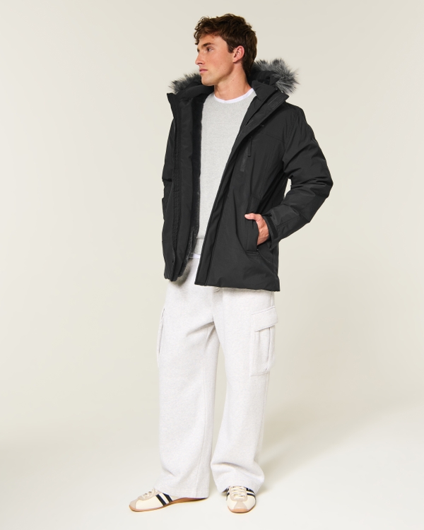 Hollister All-Weather Parka, Black view 2