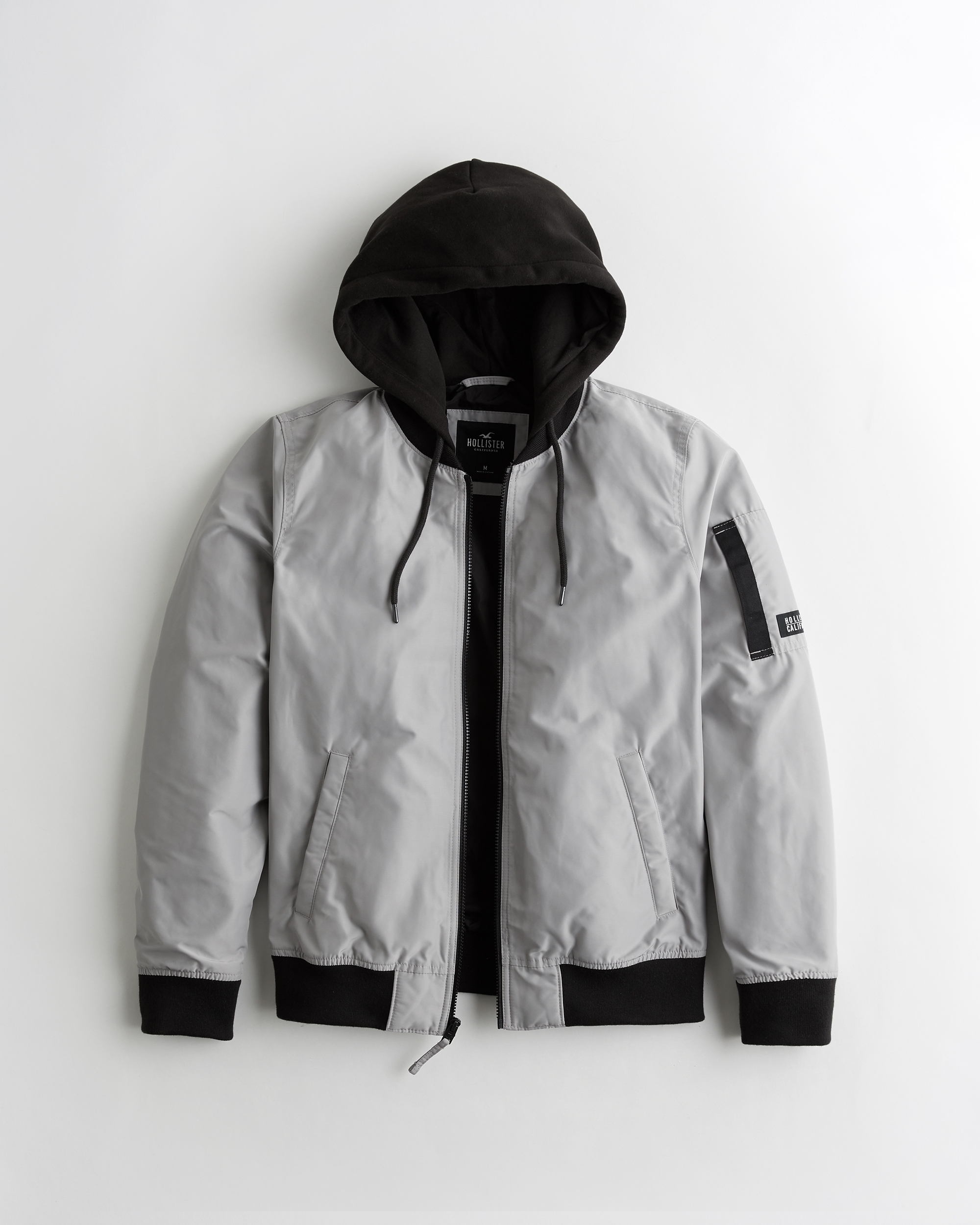 hollister white jacket