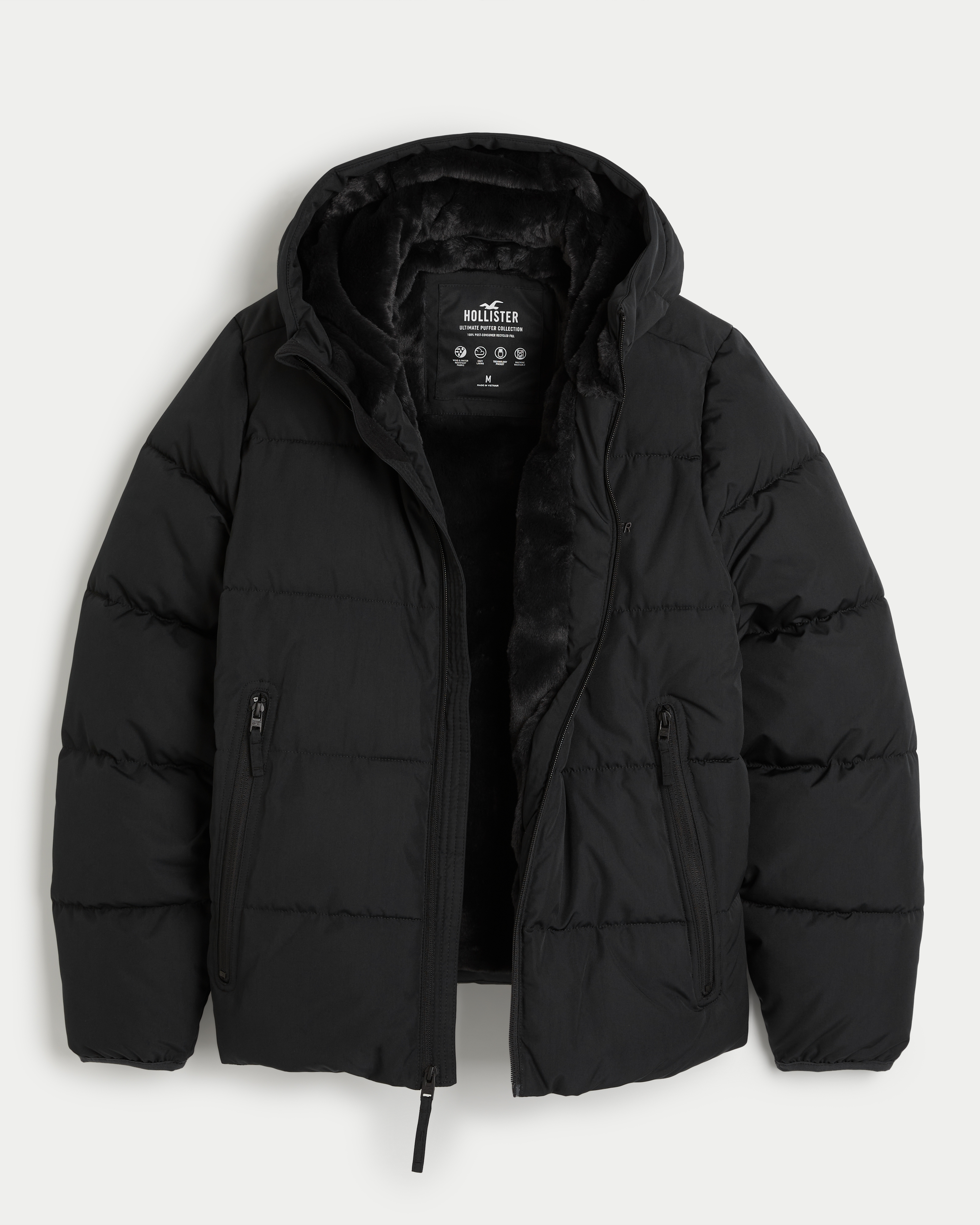 hollister puffer jacket men Cinosural International School